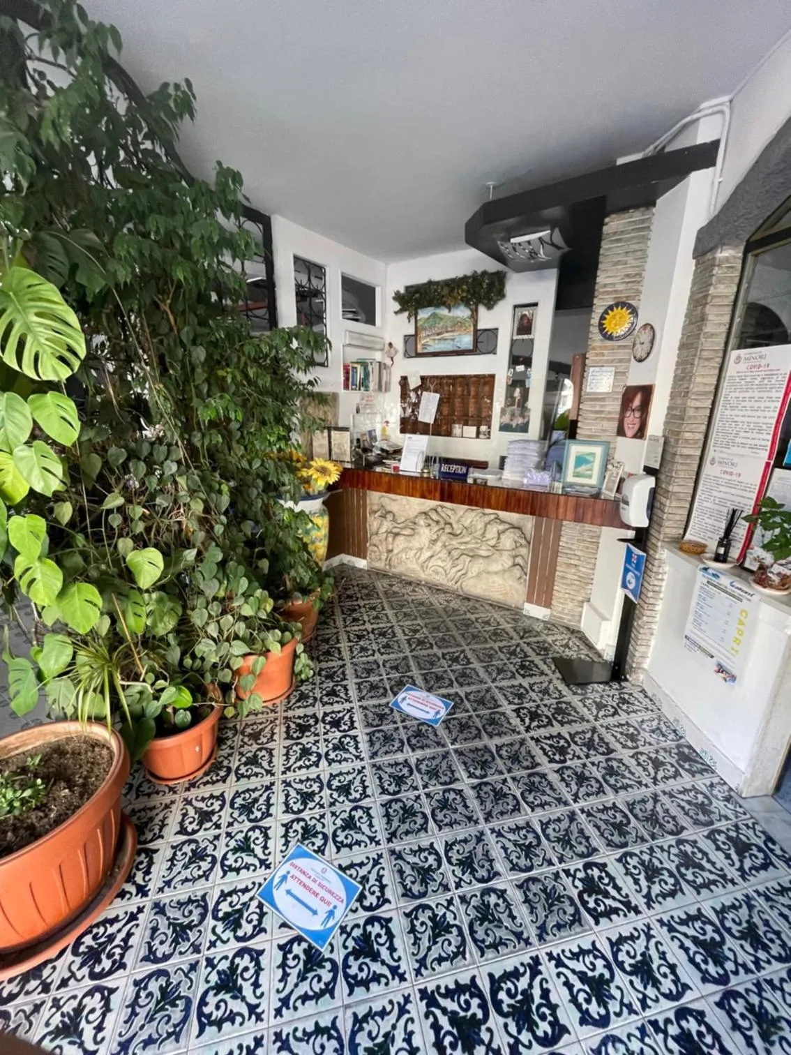 Lobby or reception in Hotel Europa