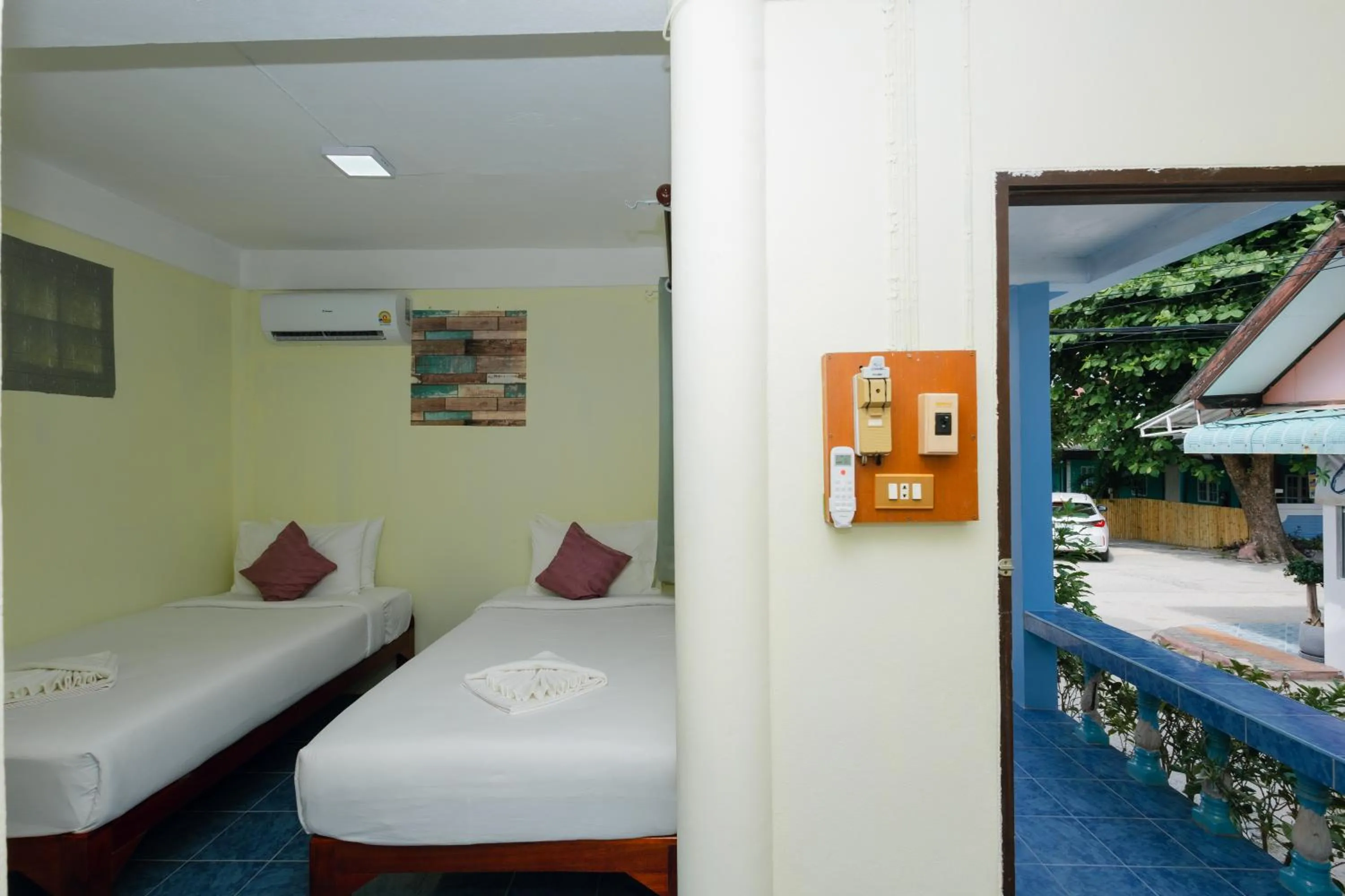 Bedroom, Bed in Charung by The Sea