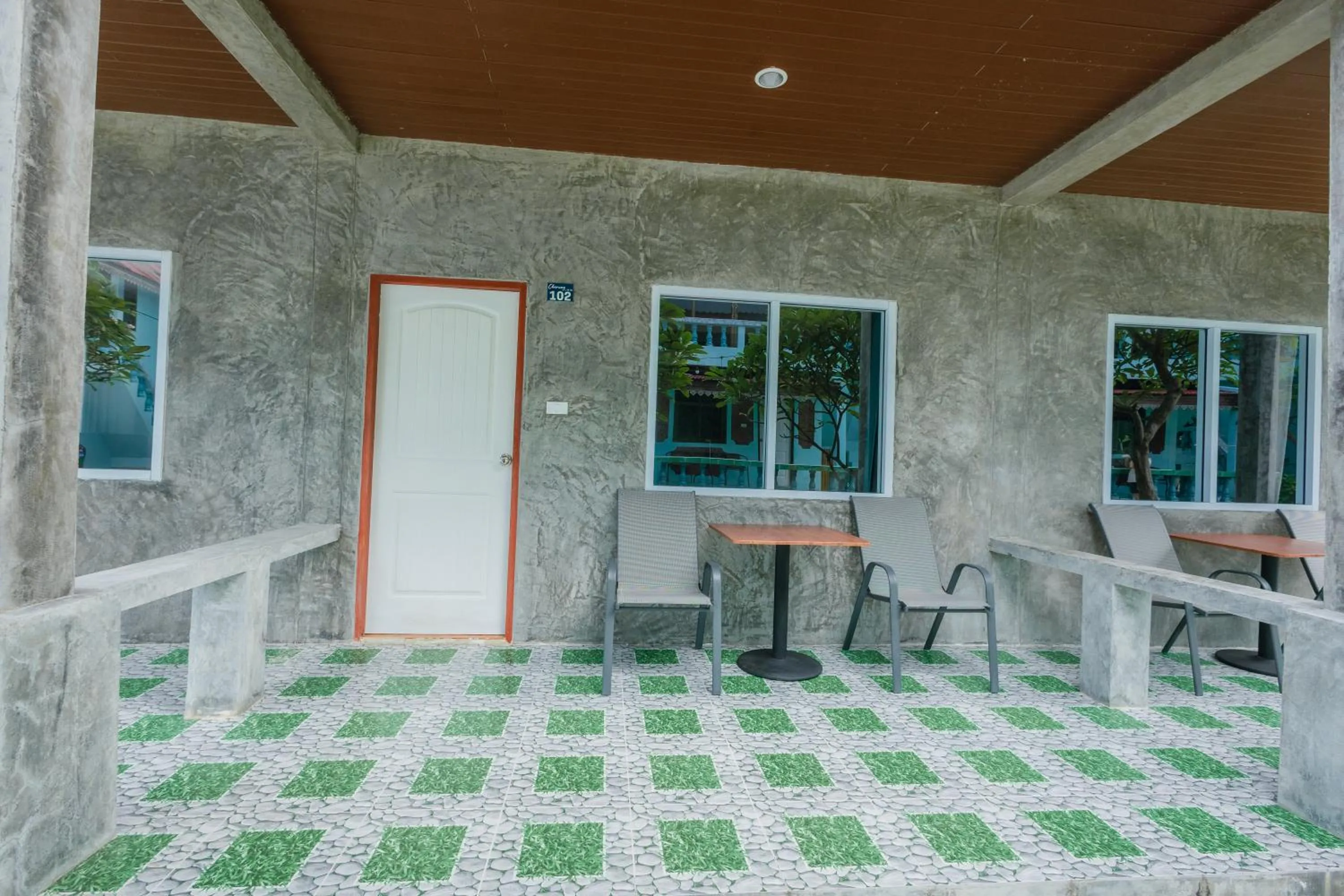 Seating area in Charung by The Sea