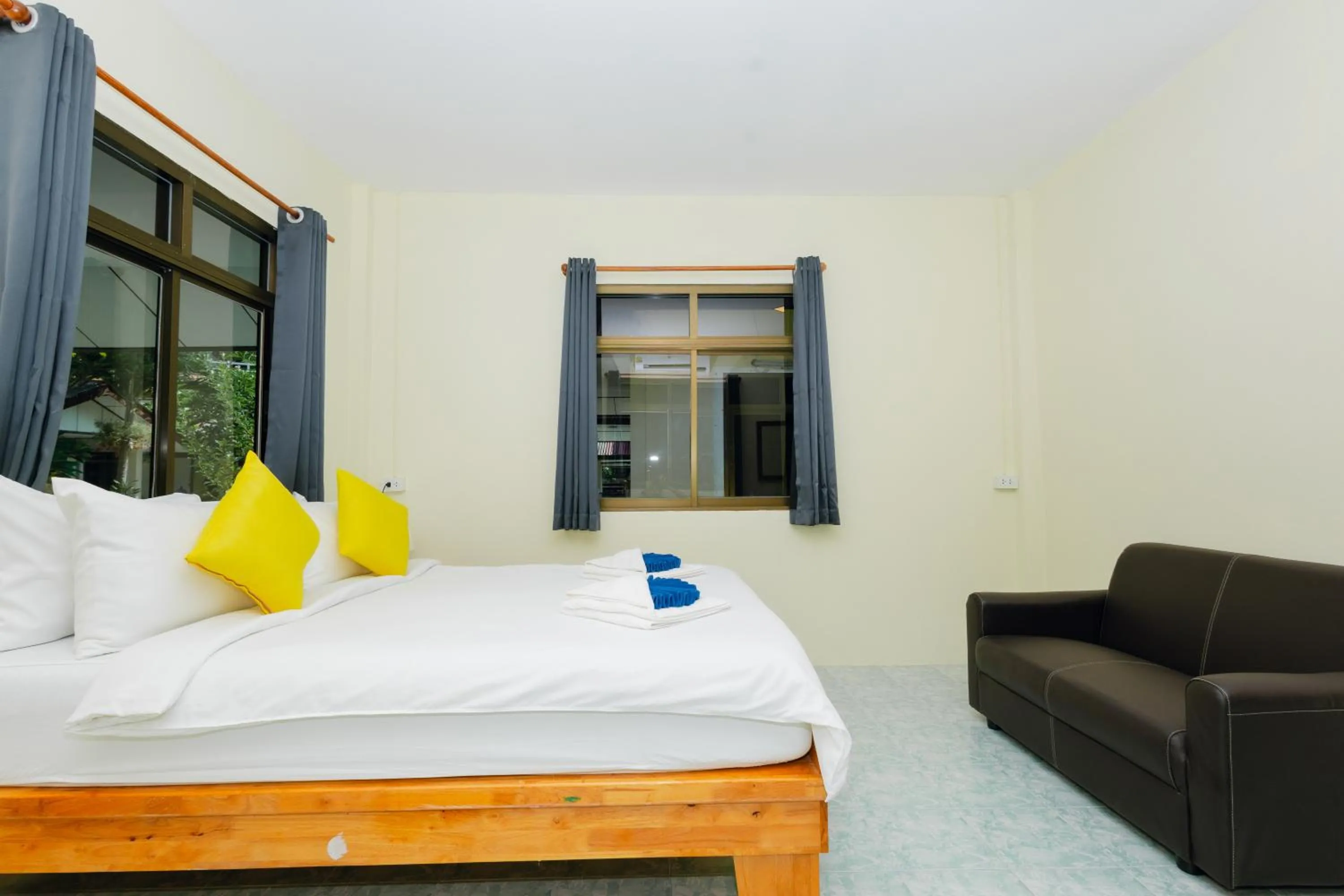 Bed in Charung by The Sea
