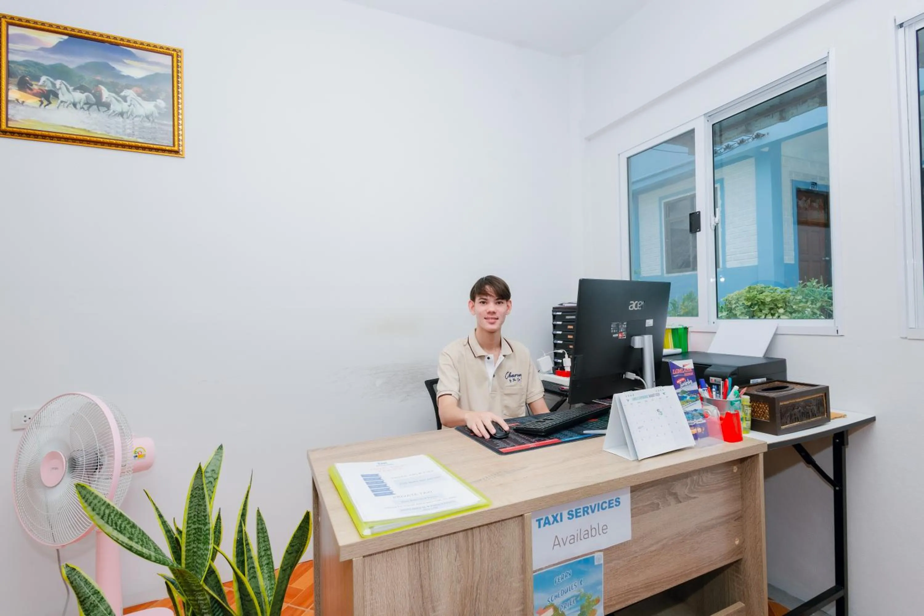 Lobby or reception in Charung by The Sea