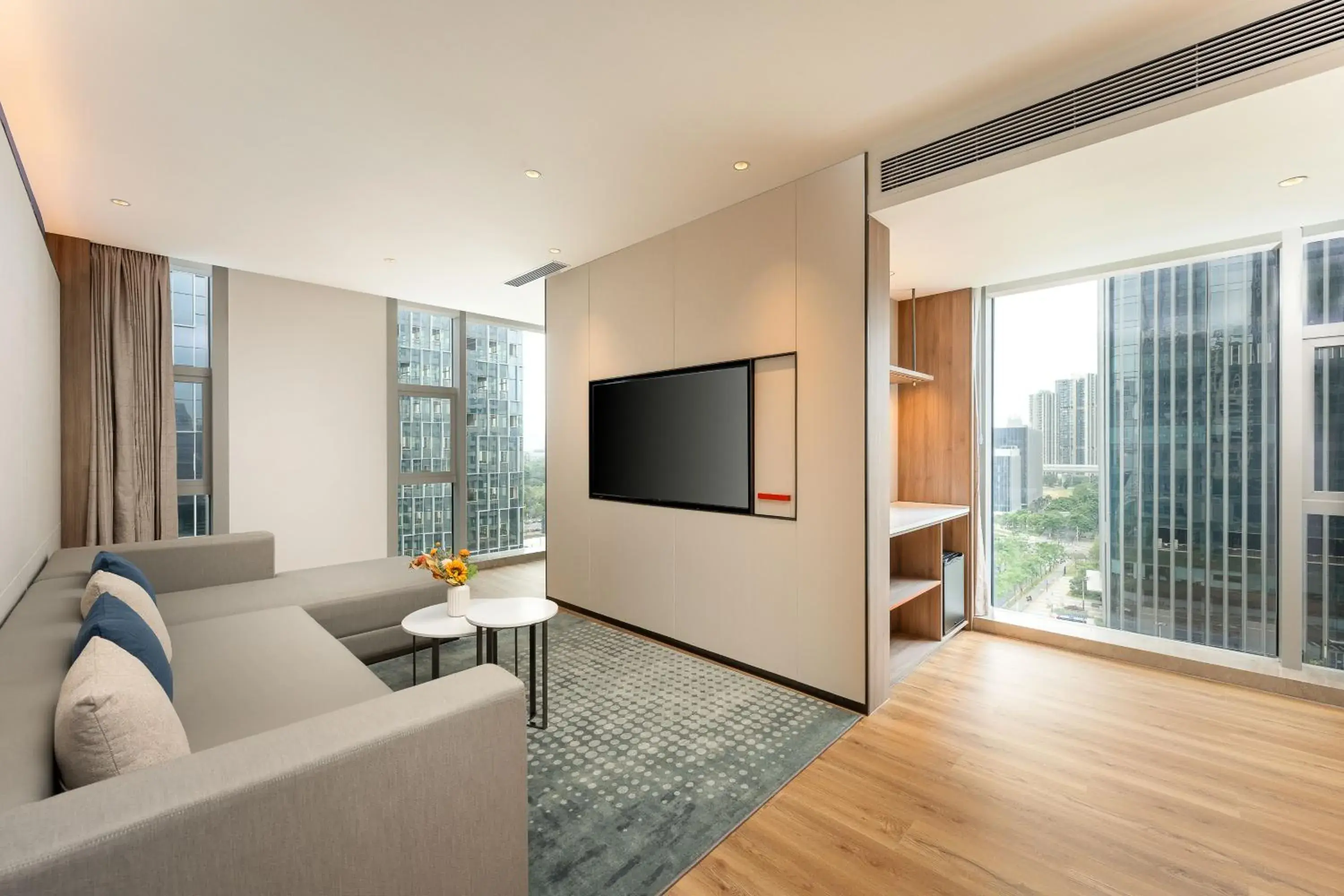 Living room in Holiday Inn Express Shenzhen Guangming by IHG Living room in Holiday Inn Express Shenzhen Guangming by IHG