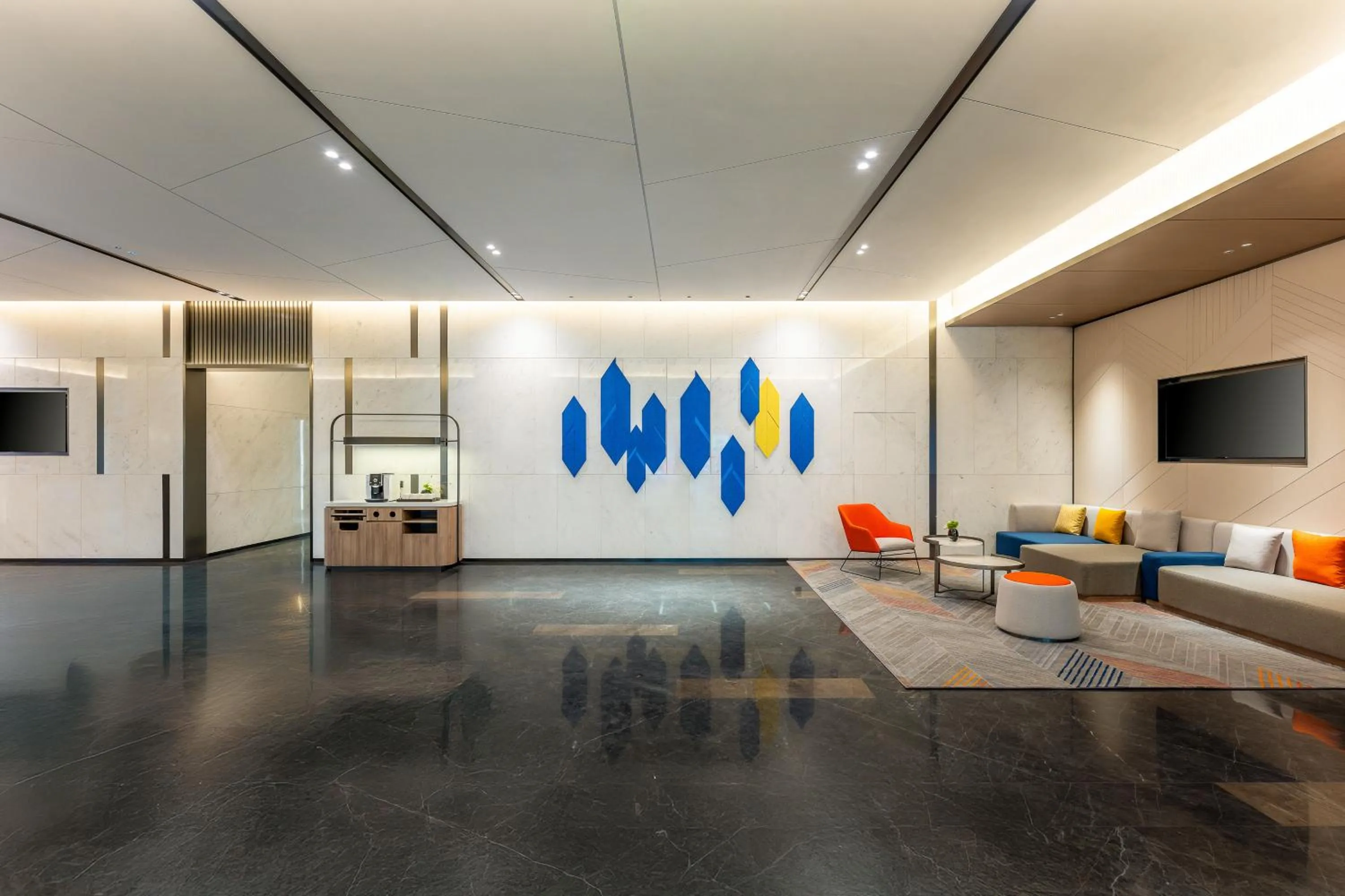 Lobby or reception in Holiday Inn Express Shenzhen Guangming by IHG