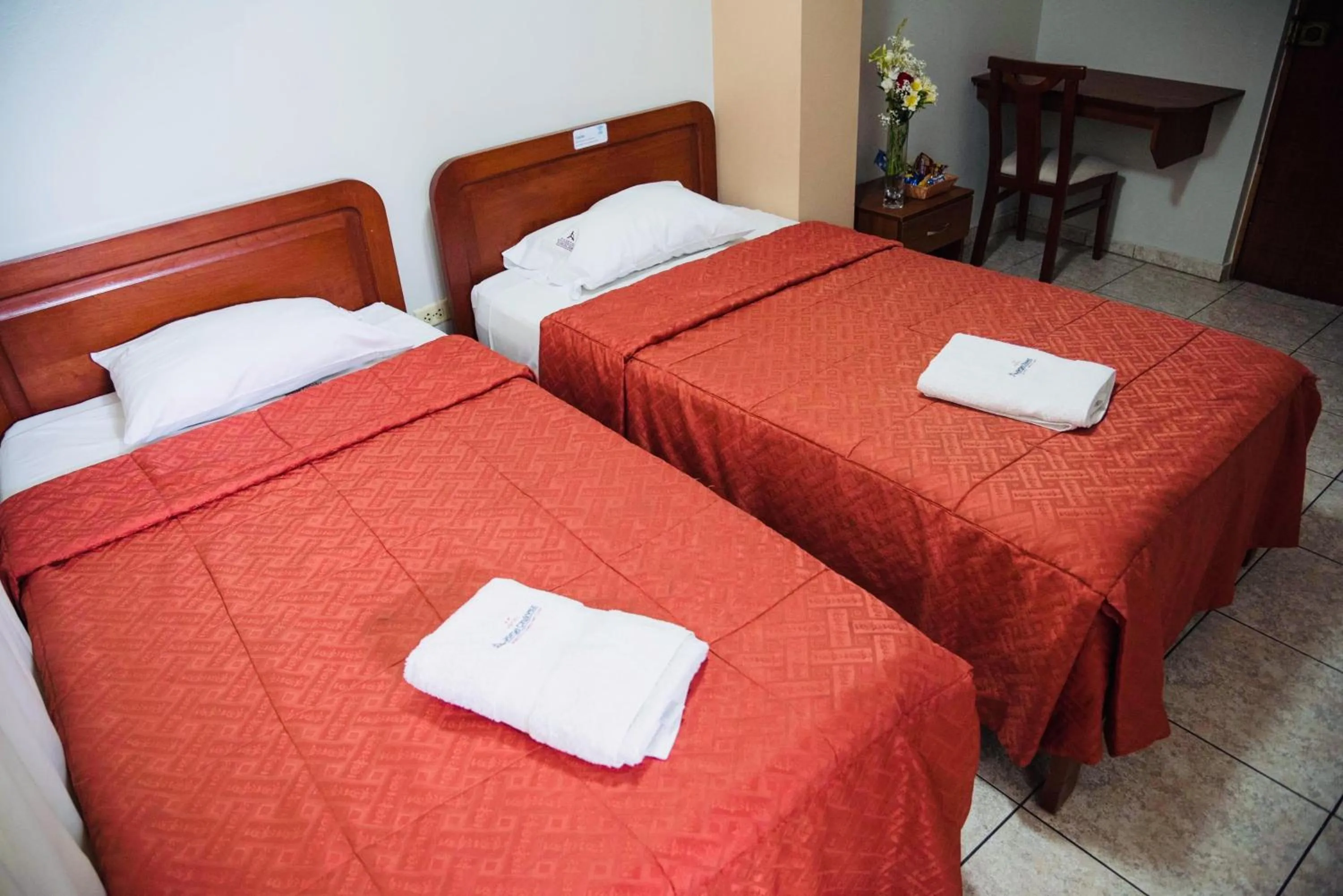 Bedroom in Hotel Jorge Chavez