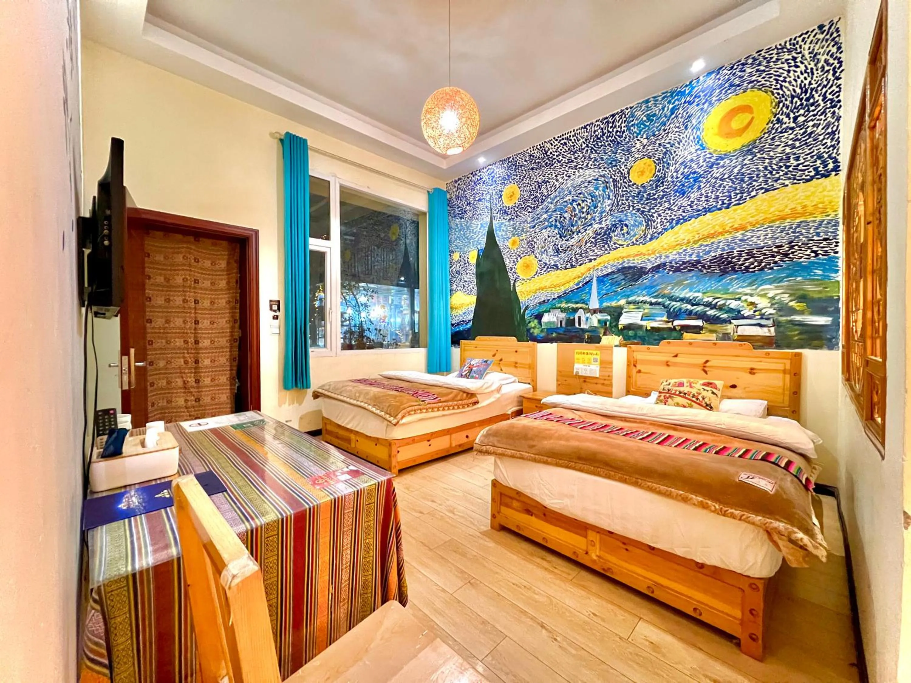 Bed in Shangri-La Chudengshuo Homestay楚登硕民宿