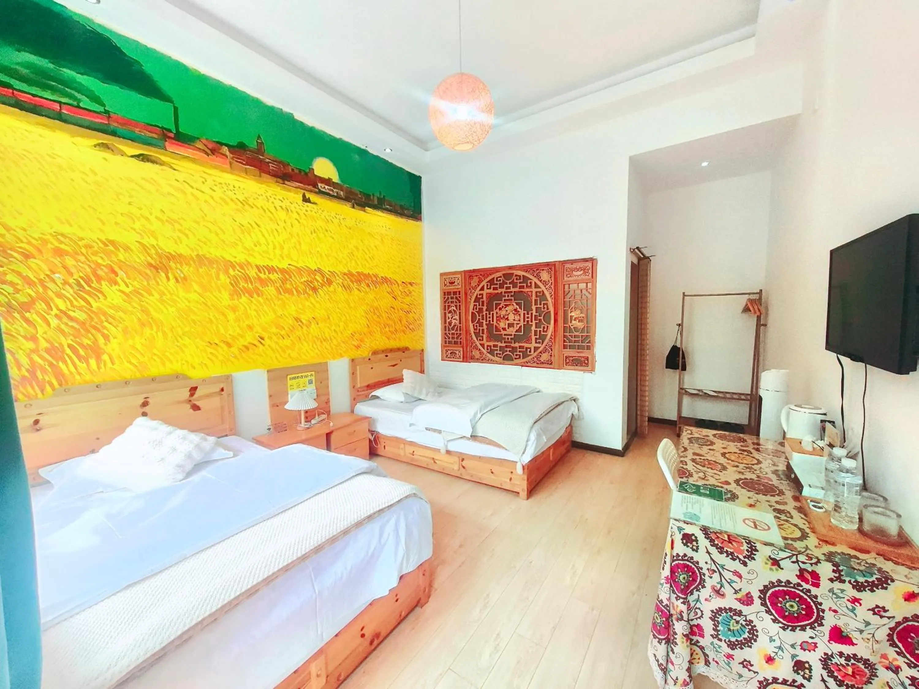 Bed in Shangri-La Chudengshuo Homestay楚登硕民宿