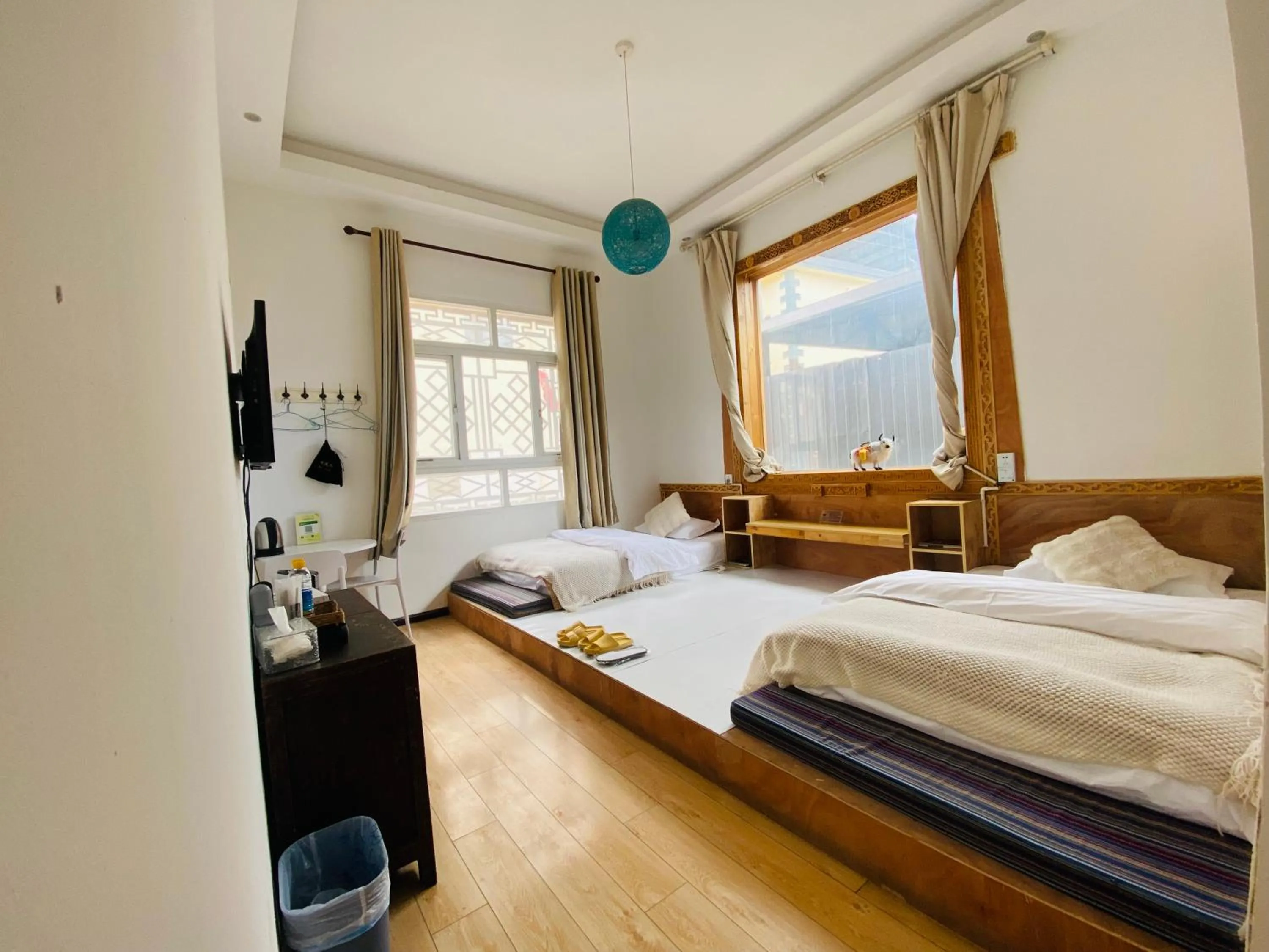 Bed in Shangri-La Chudengshuo Homestay楚登硕民宿