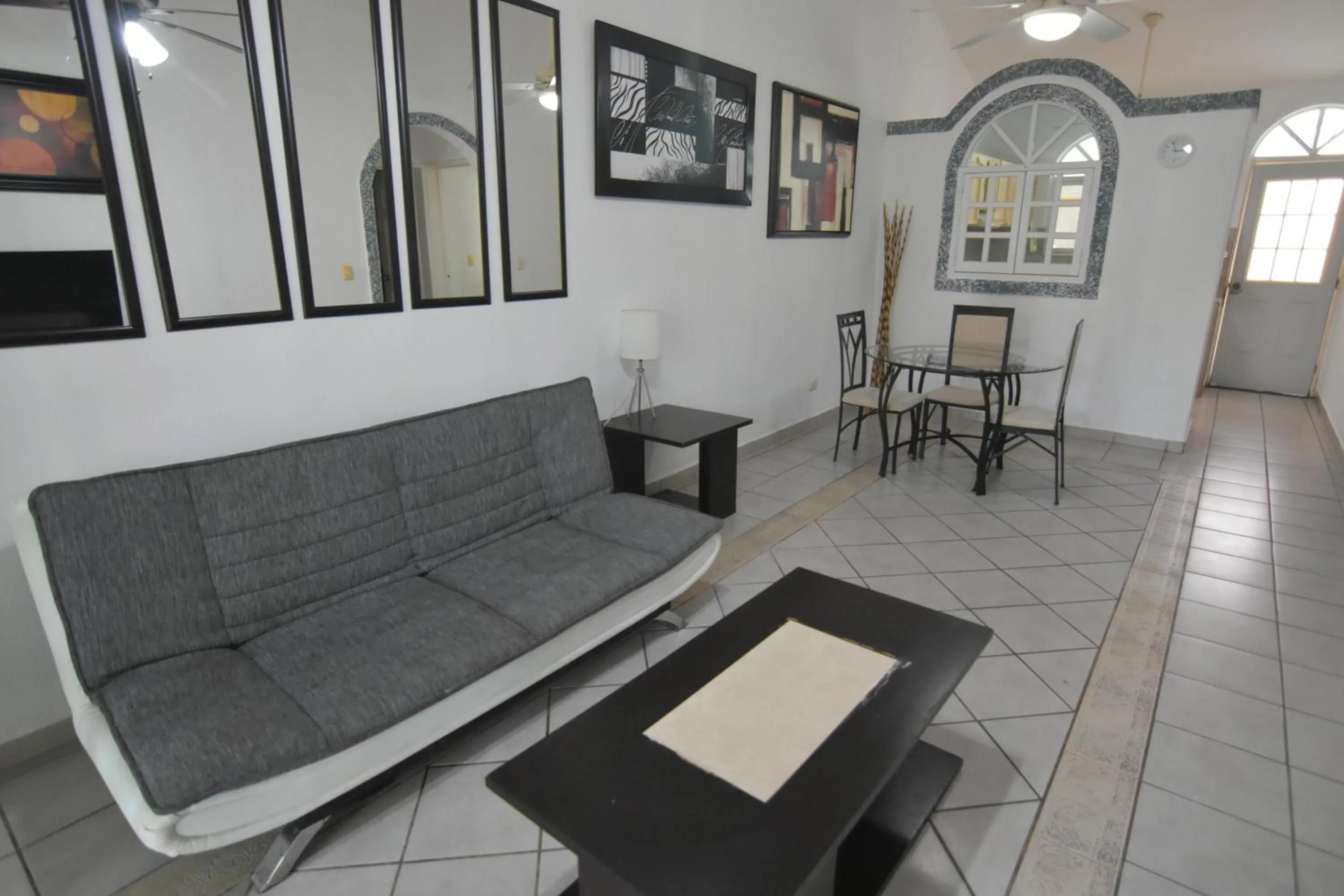 Living room in Tulipanes Cancun