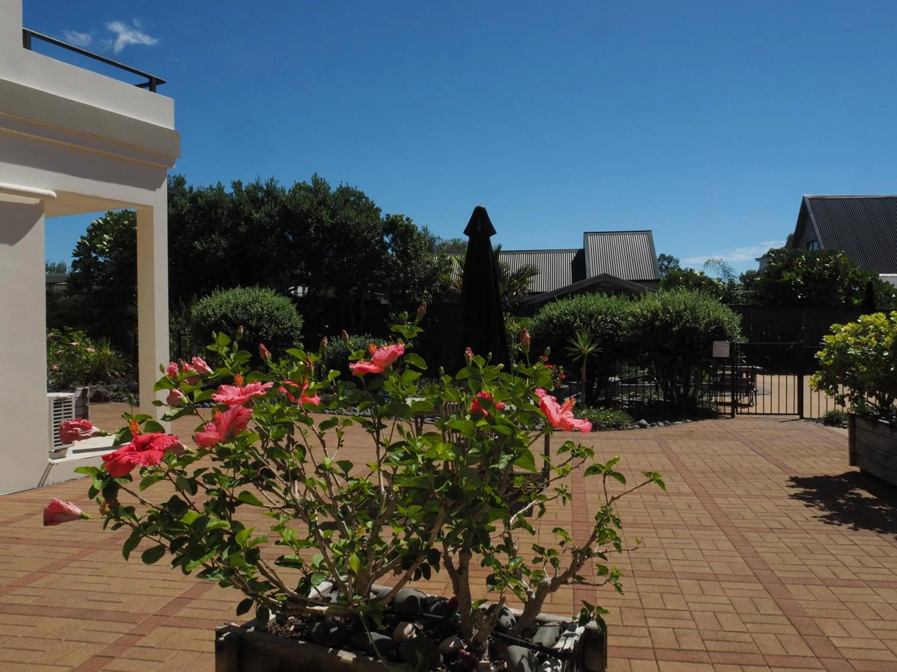 Garden in Ocean Breeze Resort Pauanui