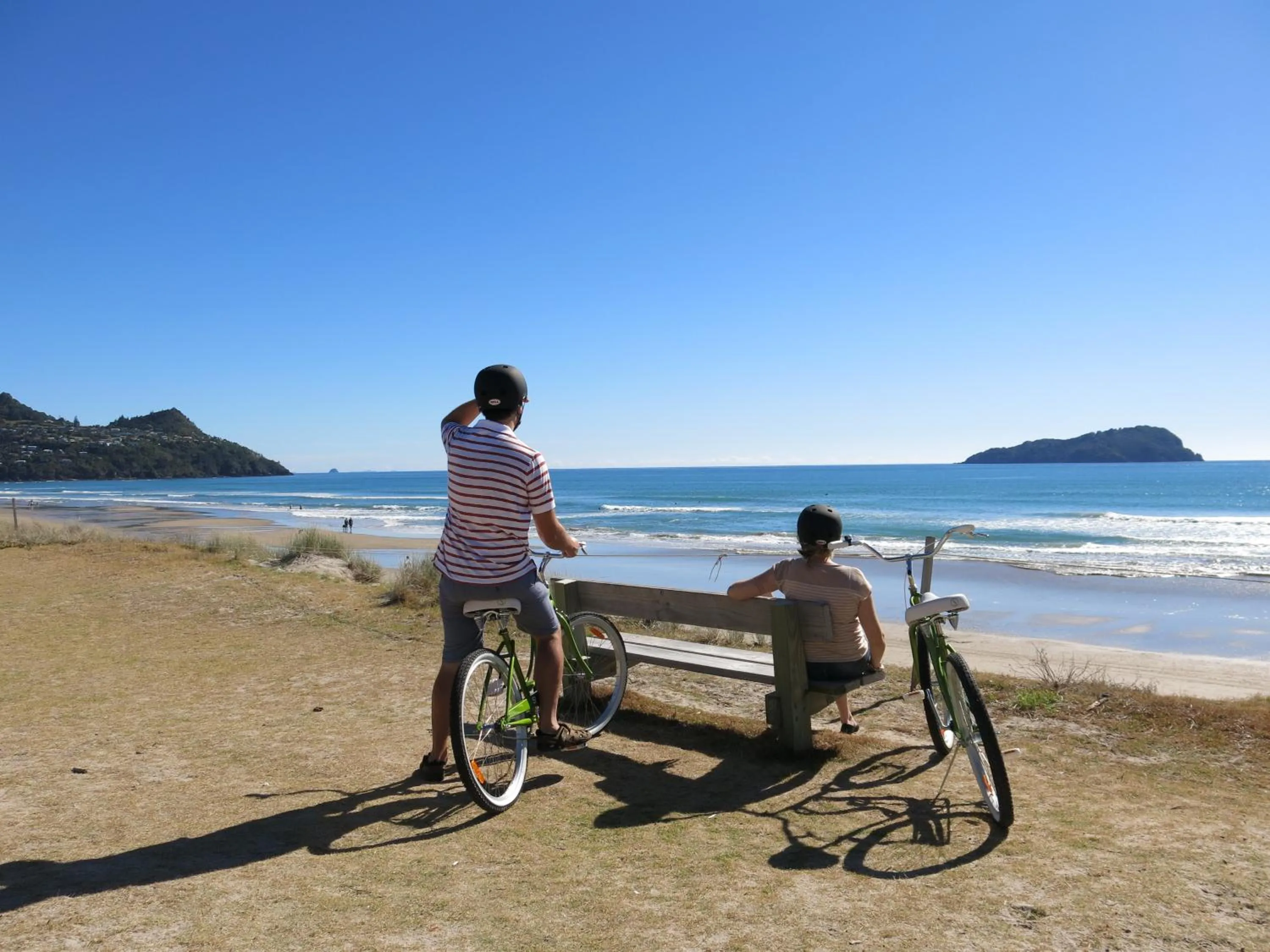 Beach in Ocean Breeze Resort Pauanui