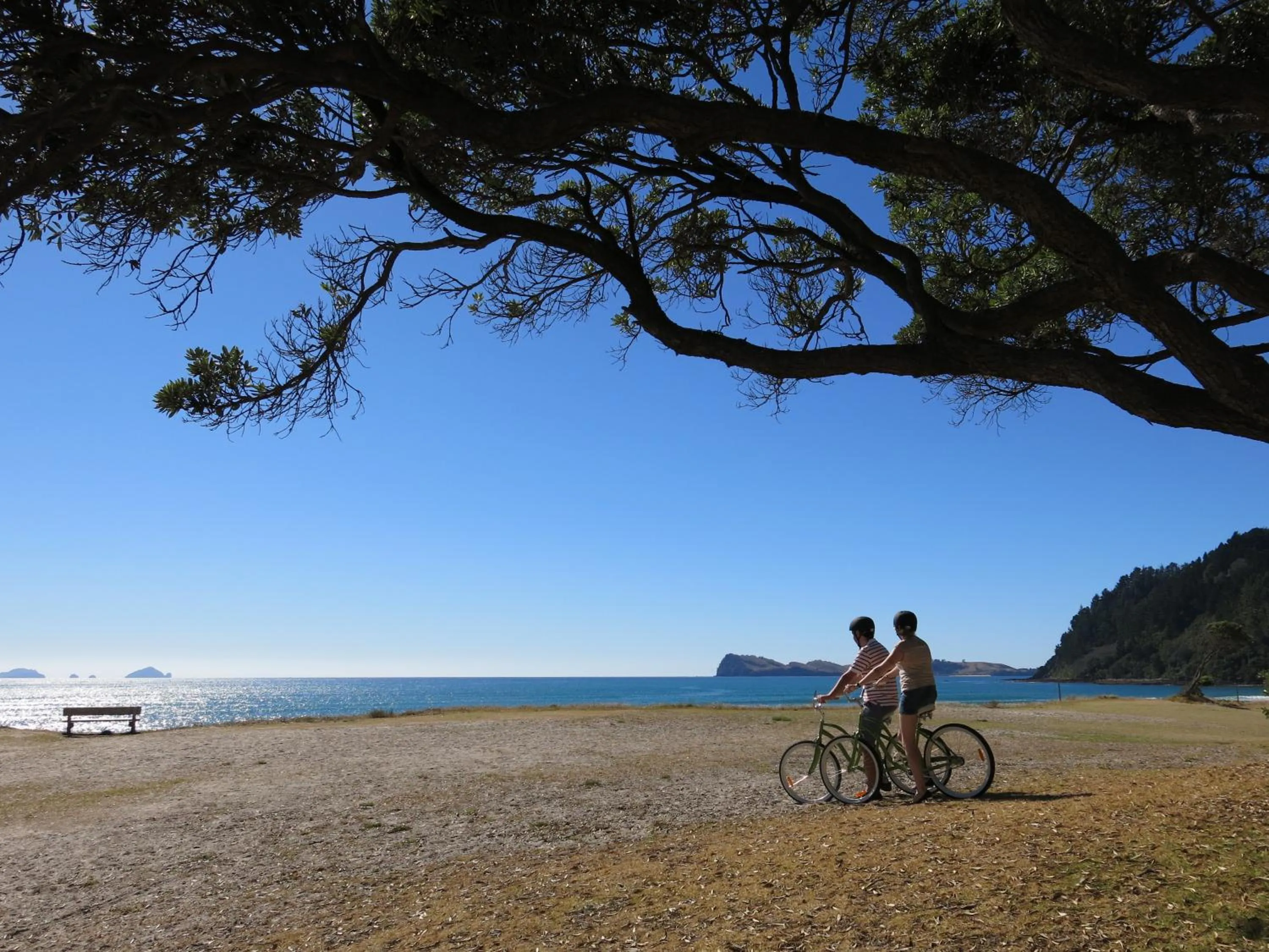 Beach in Ocean Breeze Resort Pauanui