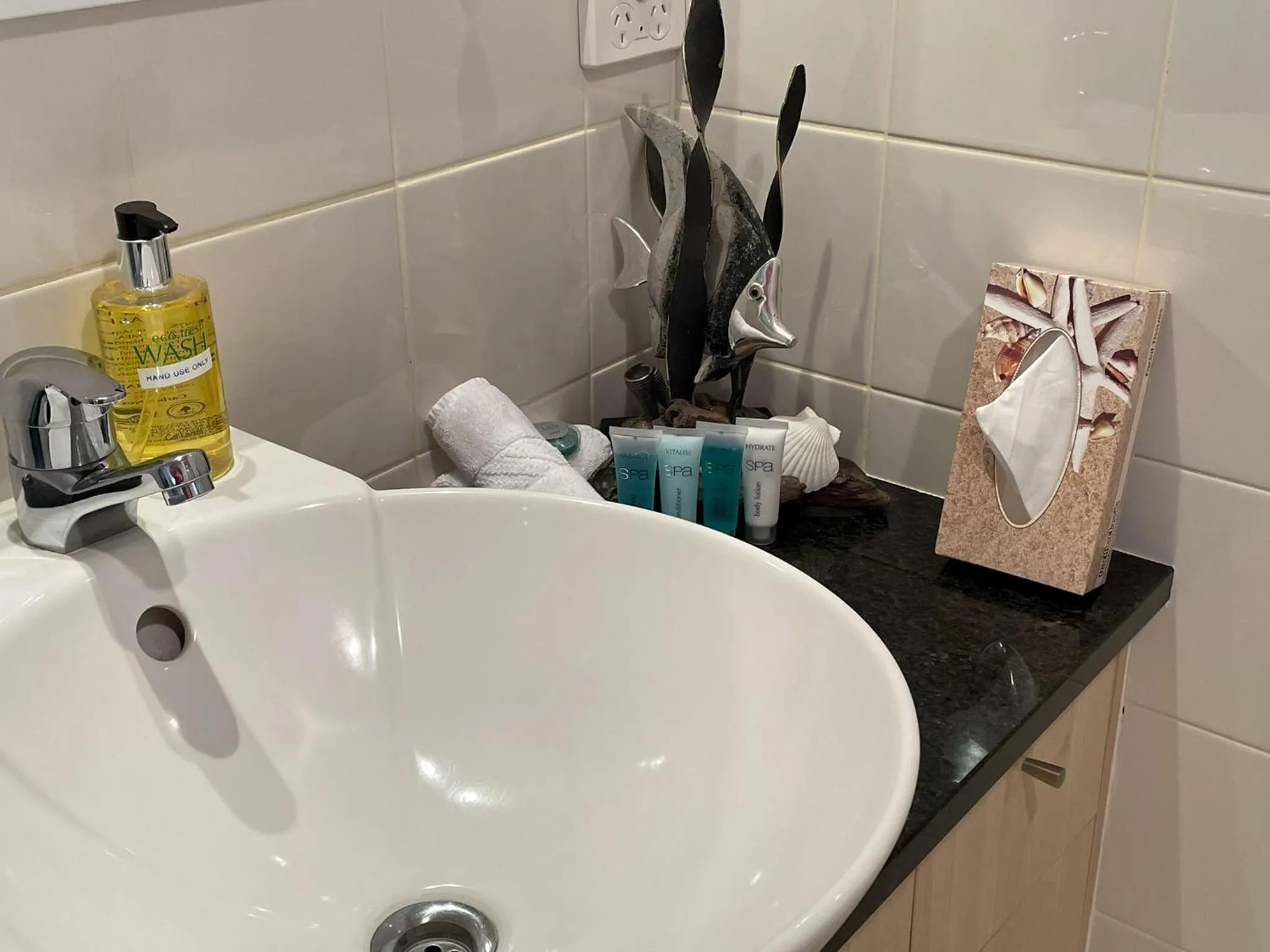 Bathroom in Ocean Breeze Resort Pauanui