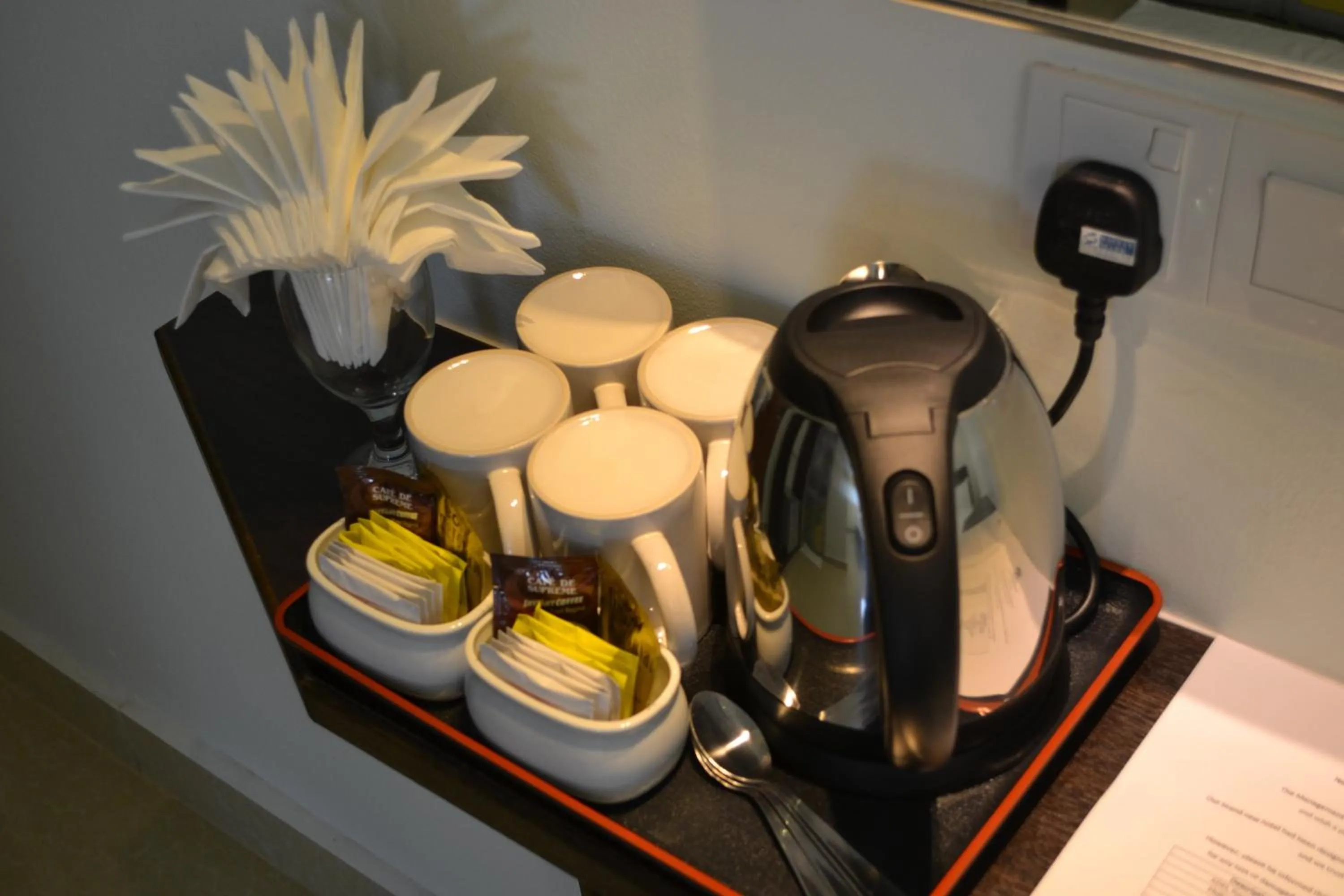 Coffee/tea facilities in DR Hotel Penang