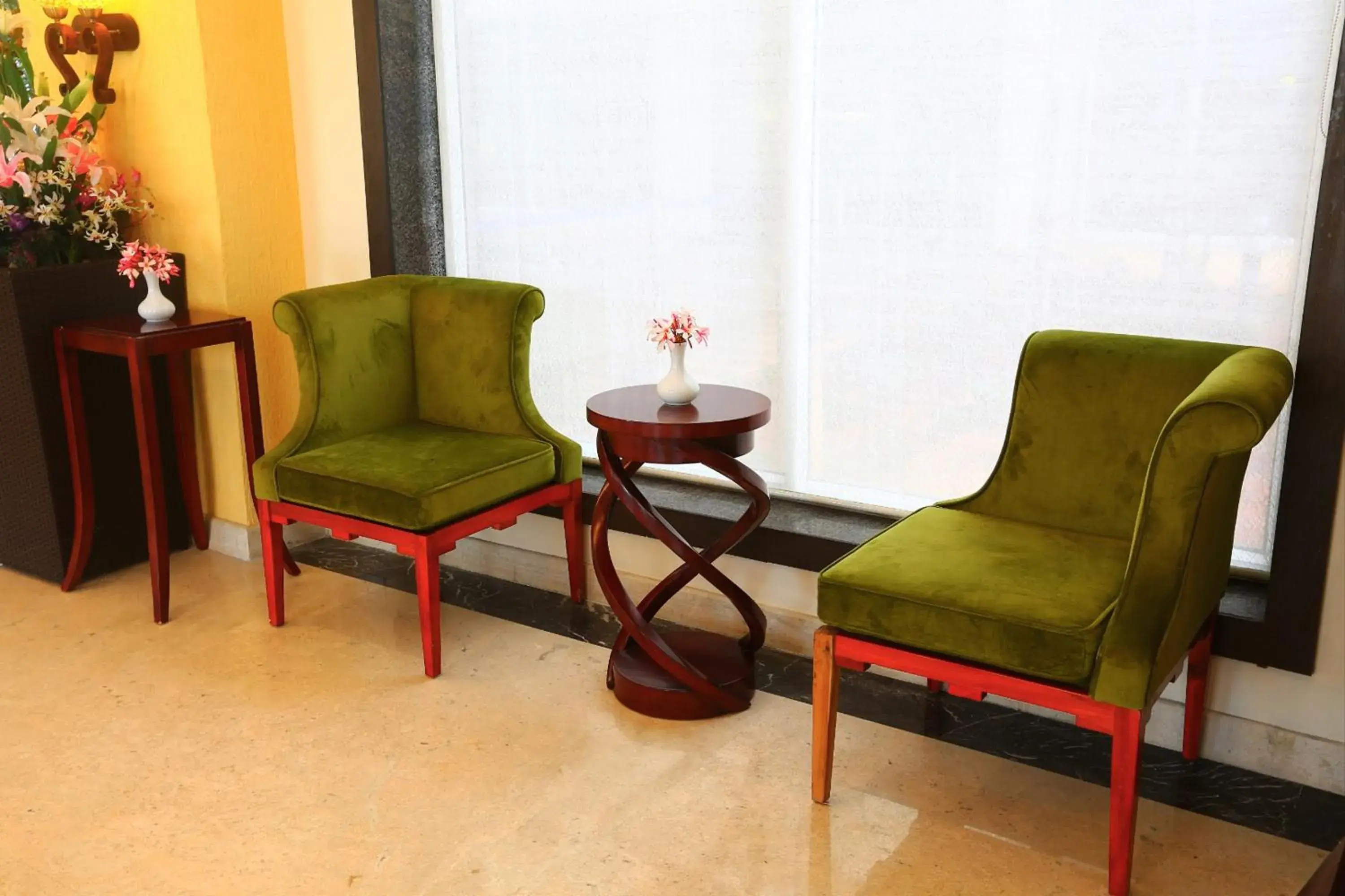 Lobby or reception in Grand Serenaa Hotel & Resorts, Auroville Lobby or reception in Grand Serenaa Hotel & Resorts, Auroville