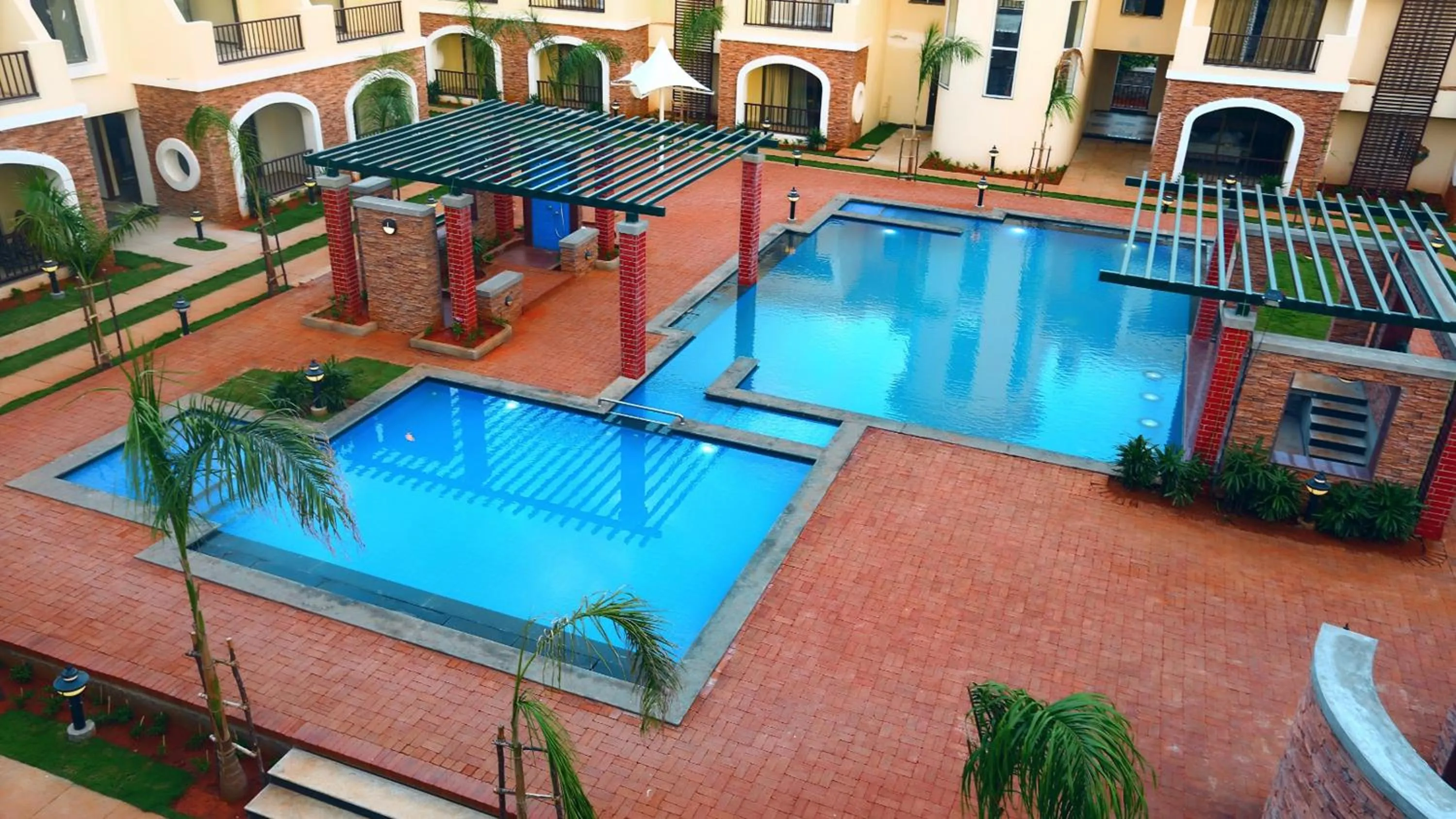 Property building in Grand Serenaa Hotel & Resorts, Auroville