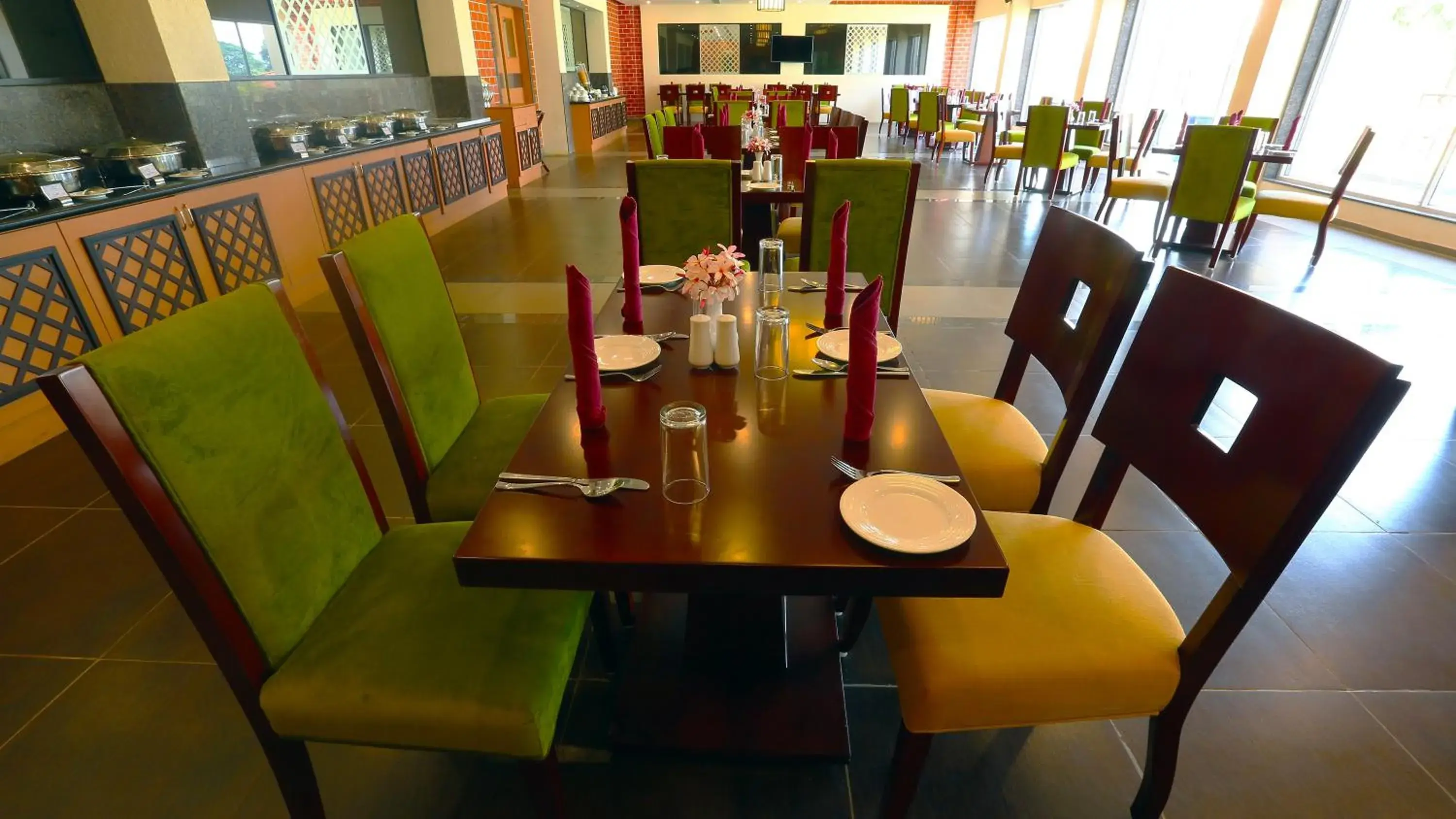 Living room in Grand Serenaa Hotel & Resorts, Auroville Living room in Grand Serenaa Hotel & Resorts, Auroville