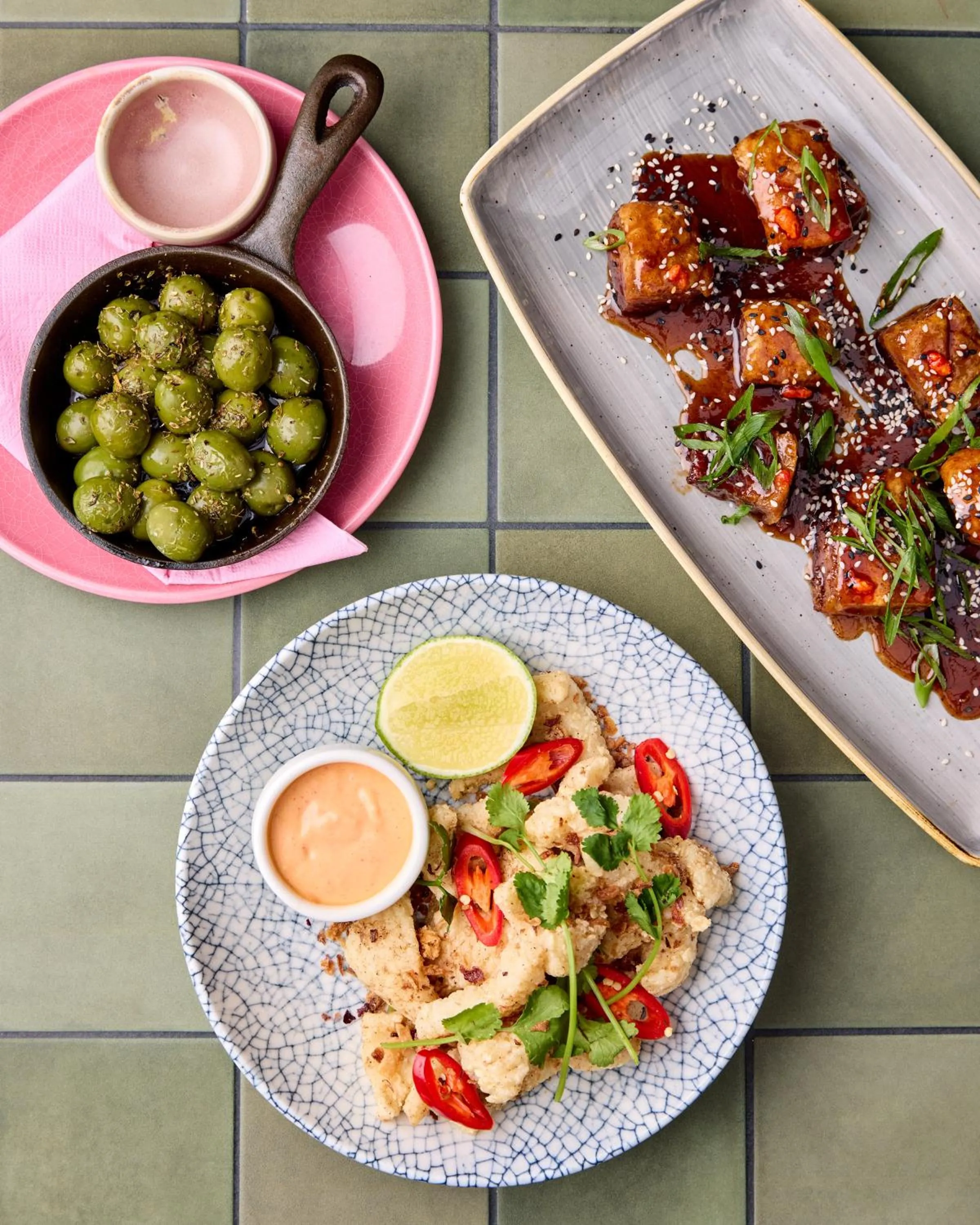 Food and drinks in The Lucky Hotel