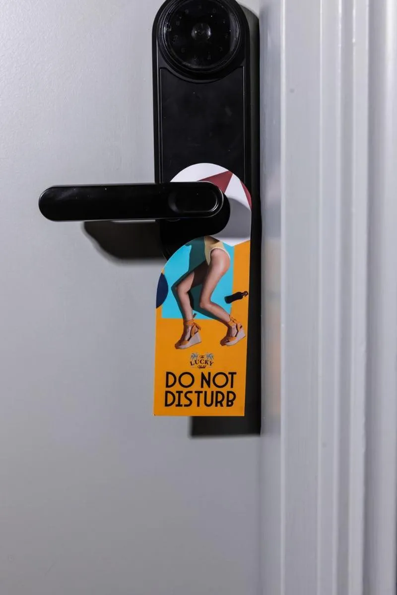 Facade/entrance in The Lucky Hotel