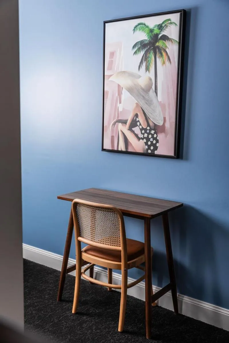 Living room in The Lucky Hotel