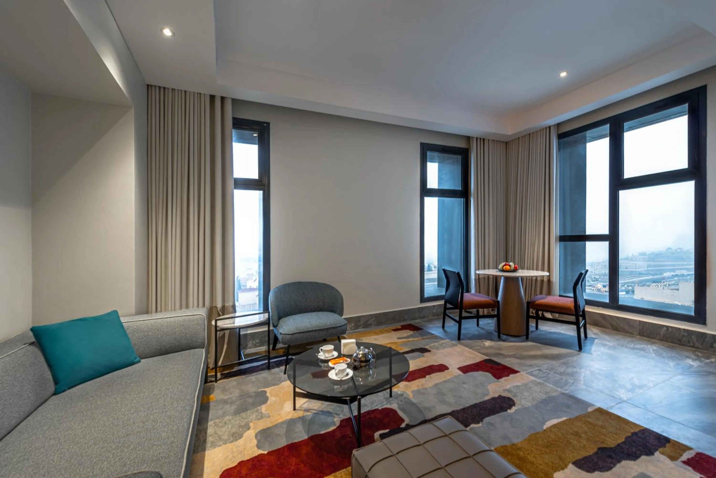 Living room in Ewaa Express Hotel - Abha