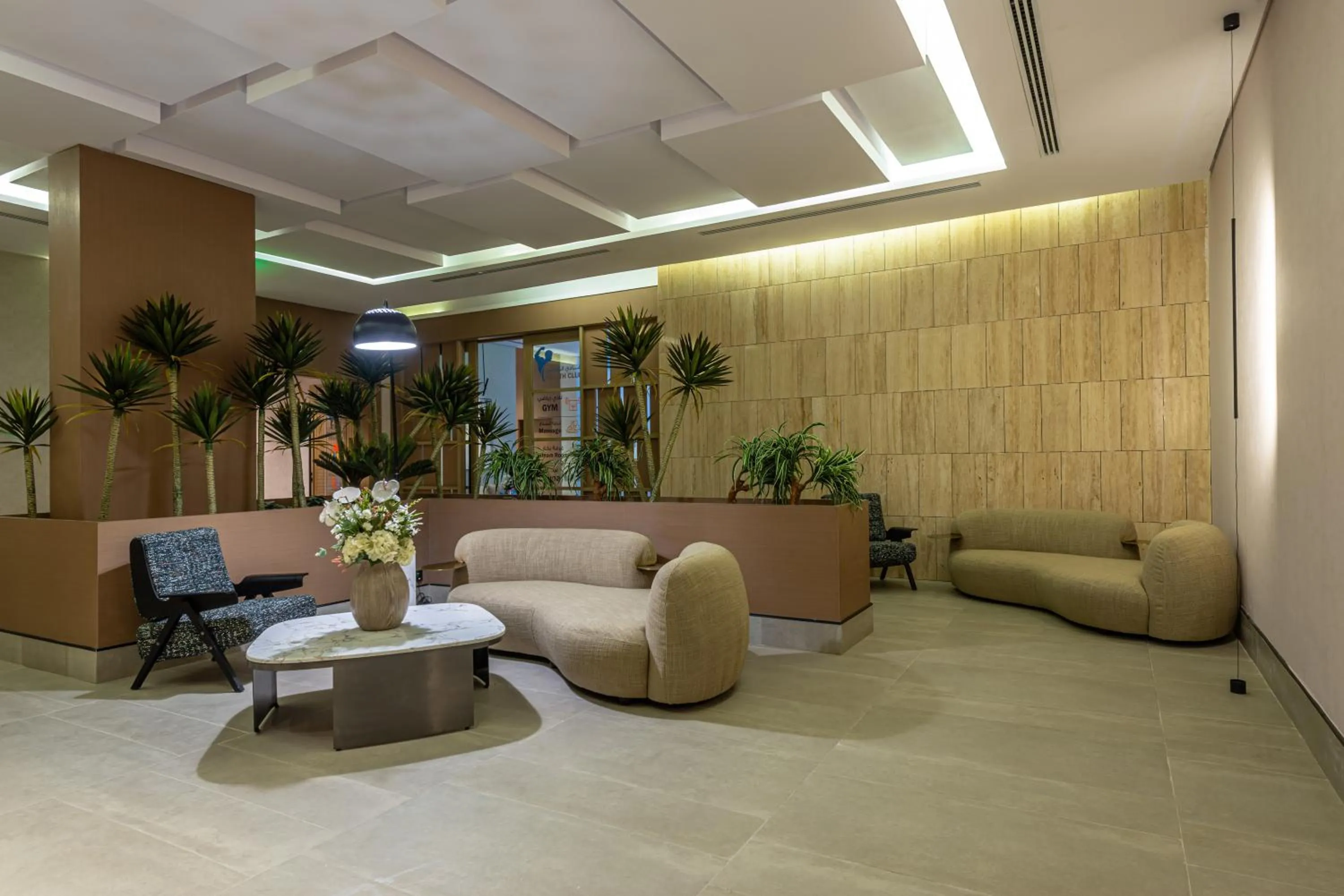 Lobby or reception in Ewaa Express Hotel - Abha