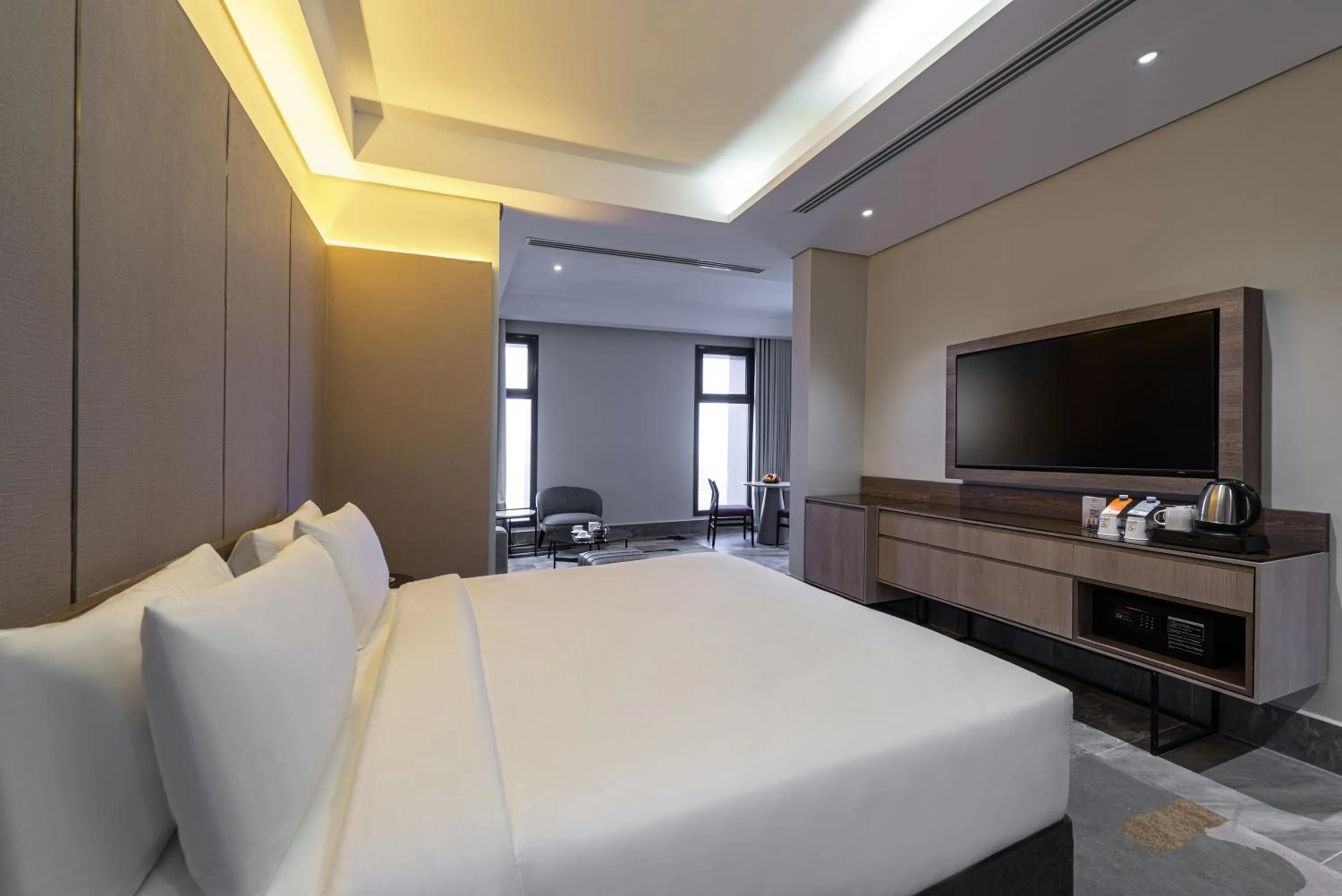 Bed in Ewaa Express Hotel - Abha