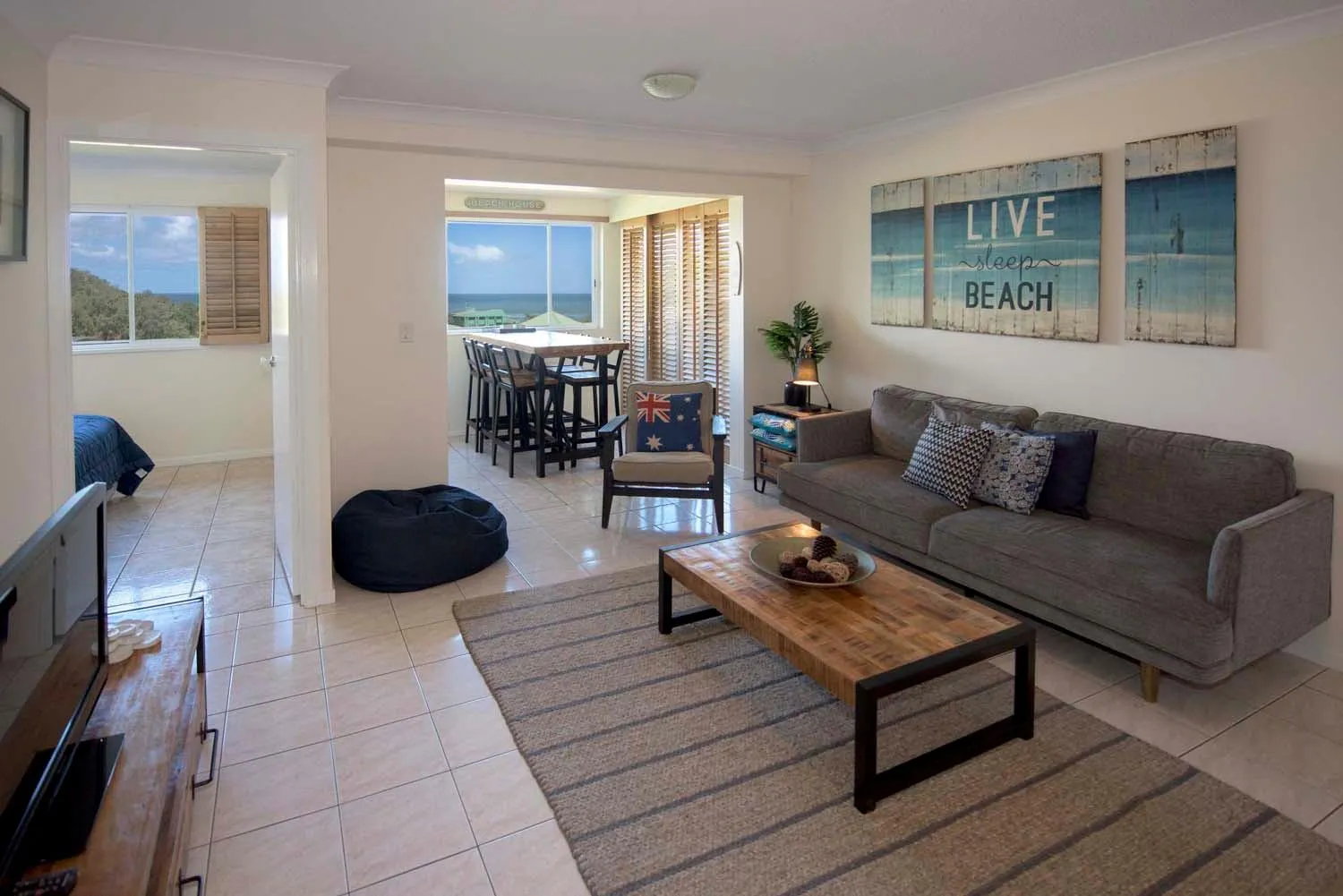 Living room in Samarinda Jewel by the Sea