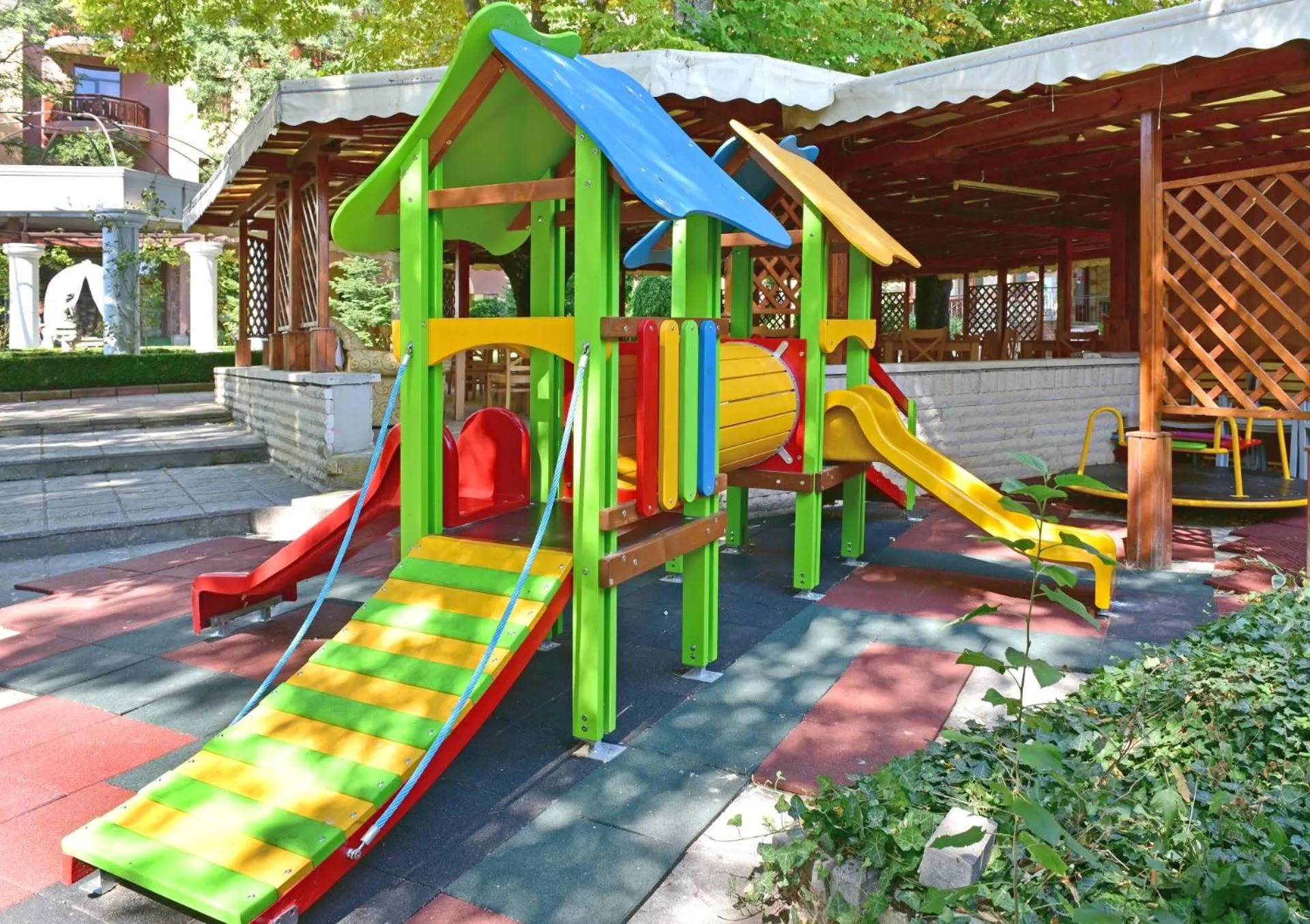 Children play ground in Estreya Residence Hotel and SPA