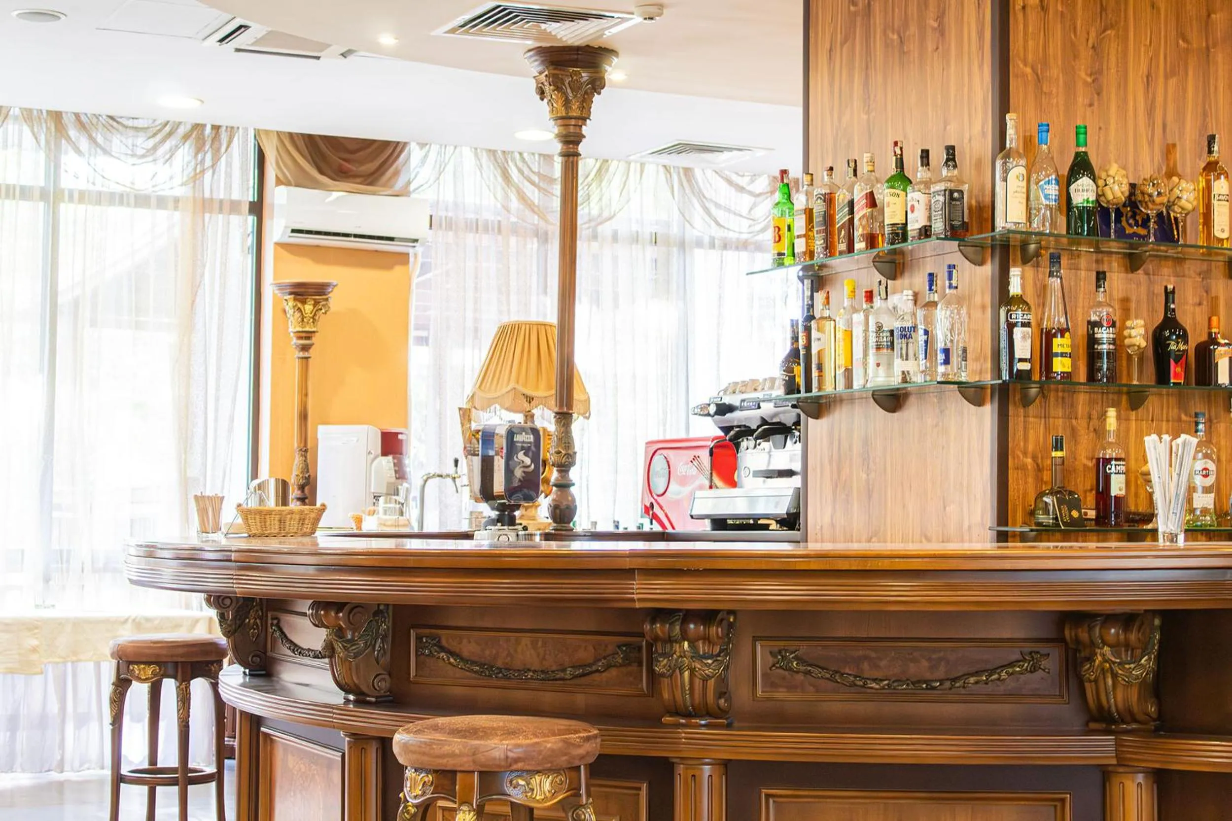 Lounge or bar in Estreya Residence Hotel and SPA