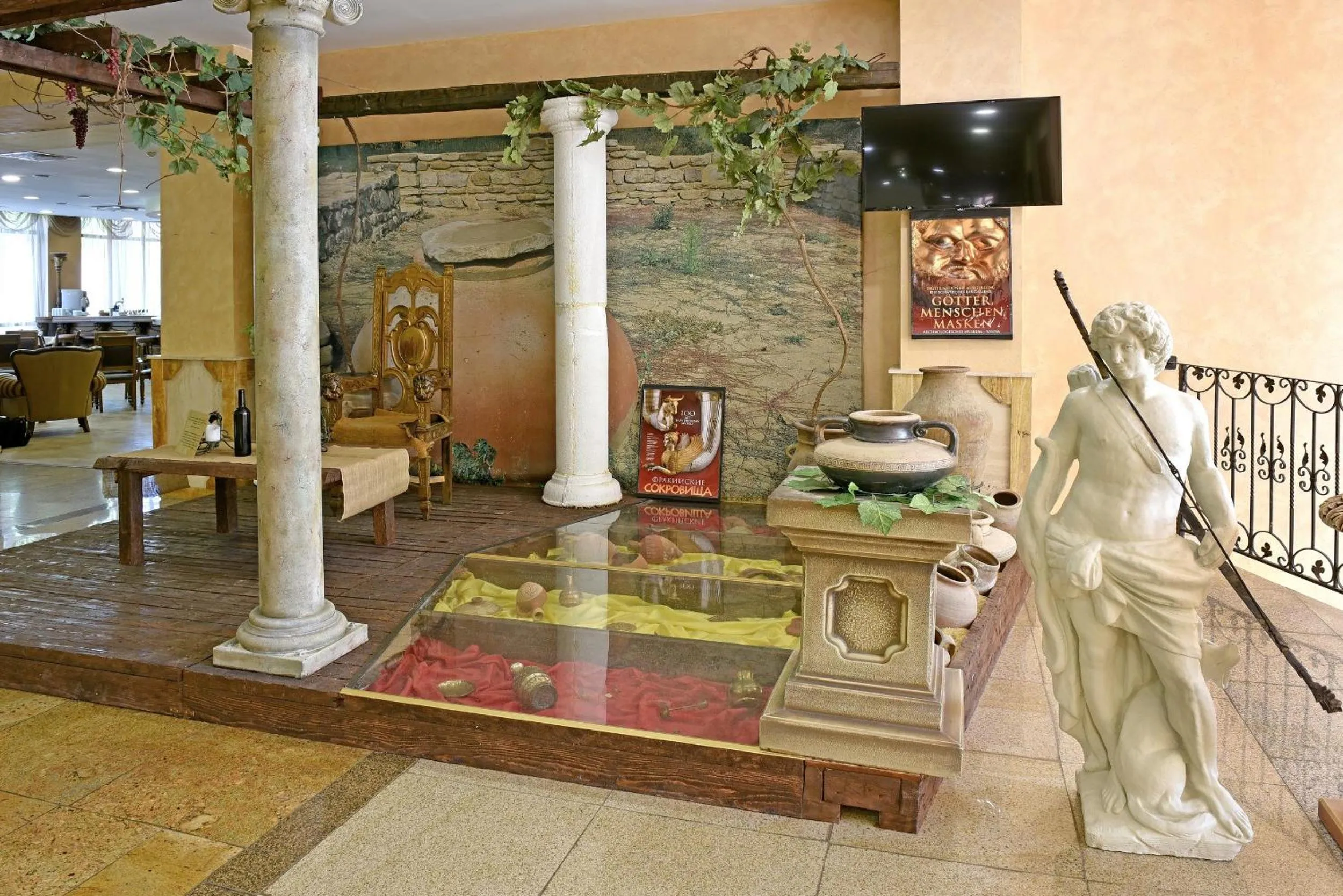 Property building in Estreya Residence Hotel and SPA