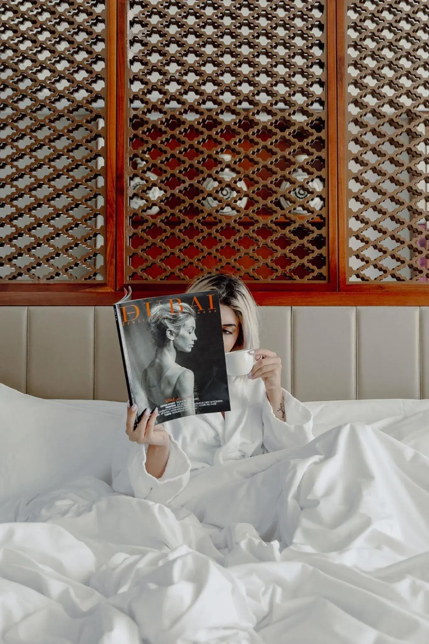 Bed in Taj Dubai Bed in Taj Dubai