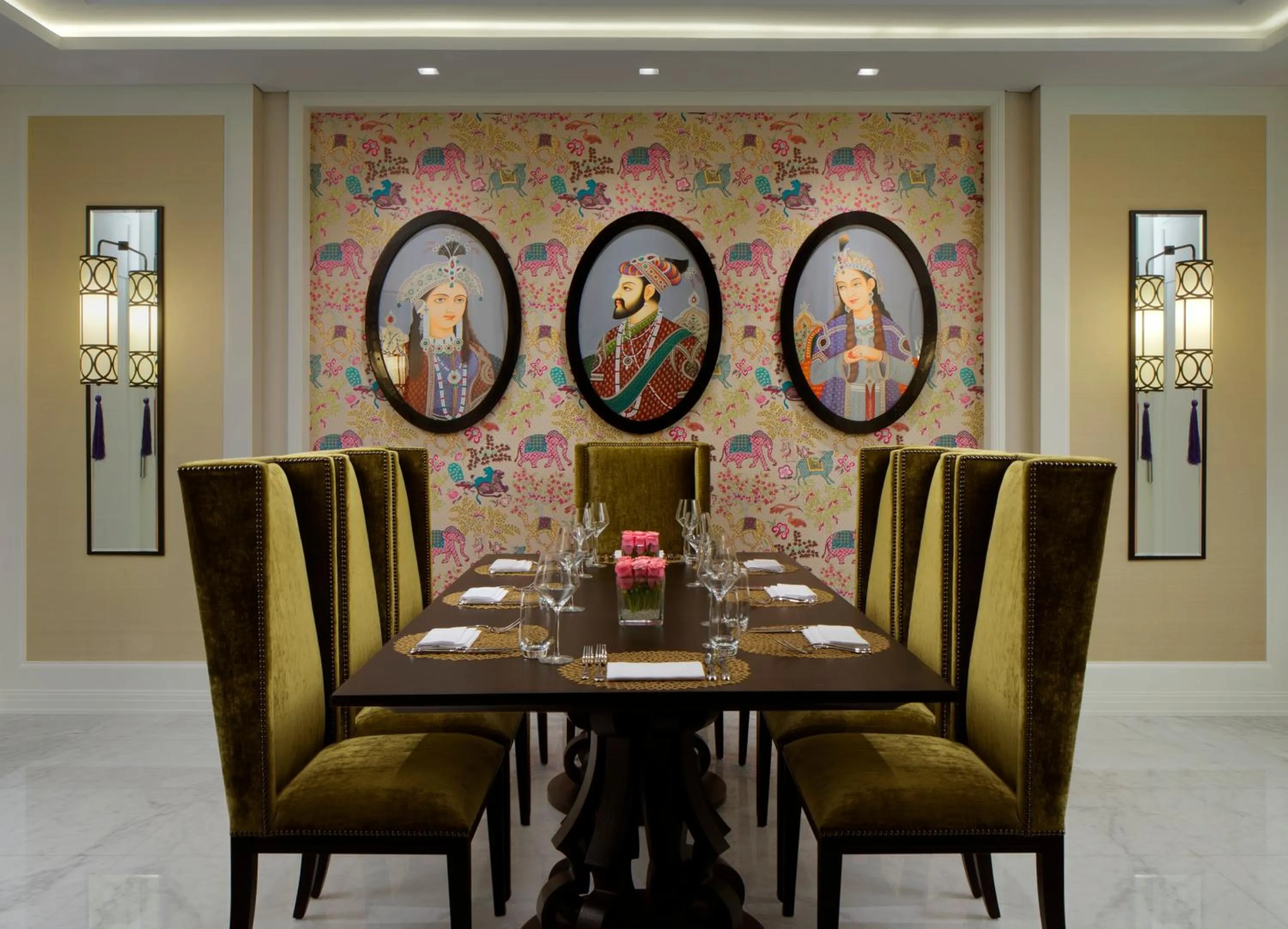 Dining area in Taj Dubai