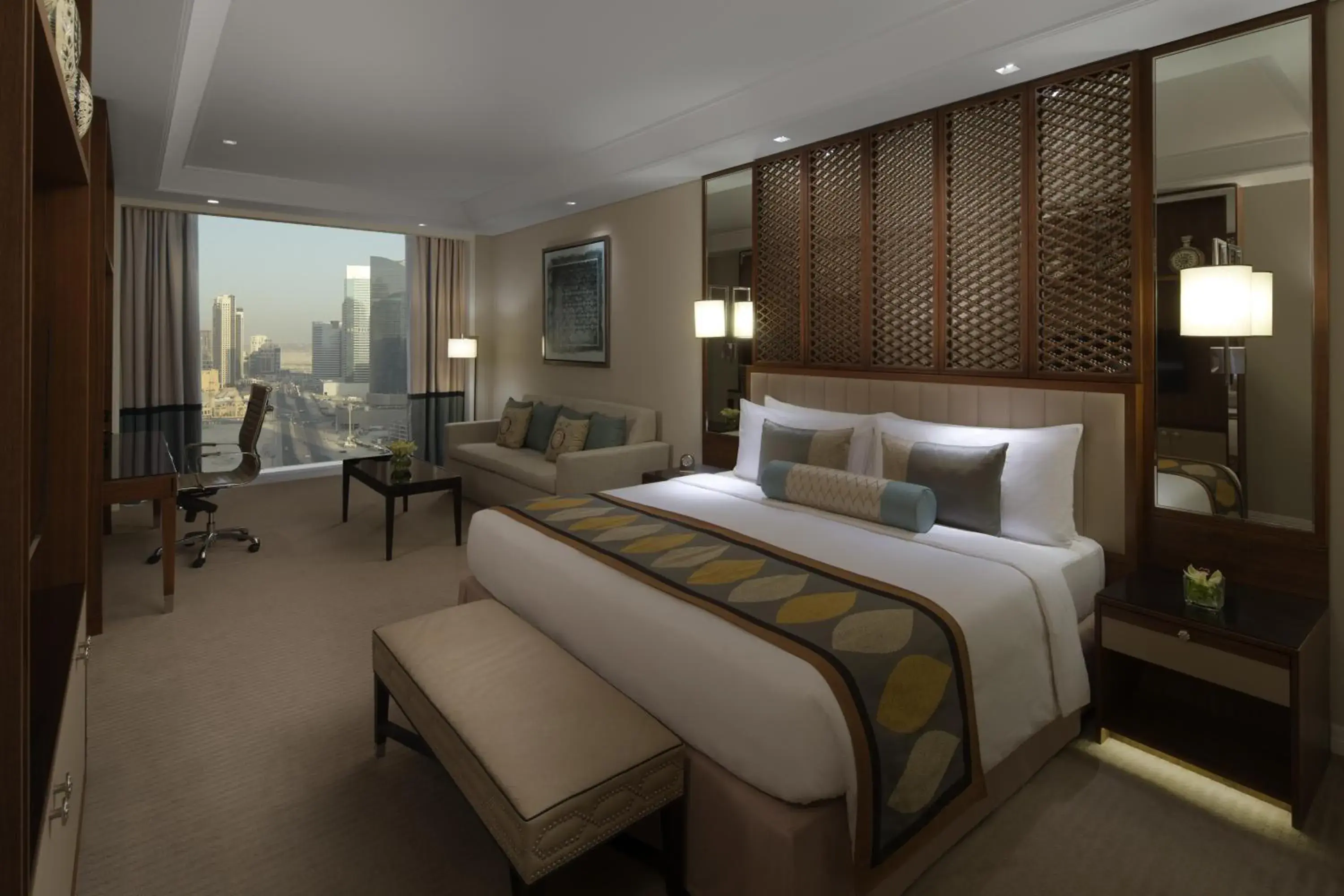 Photo of the whole room, Bed in Taj Dubai Photo of the whole room, Bed in Taj Dubai