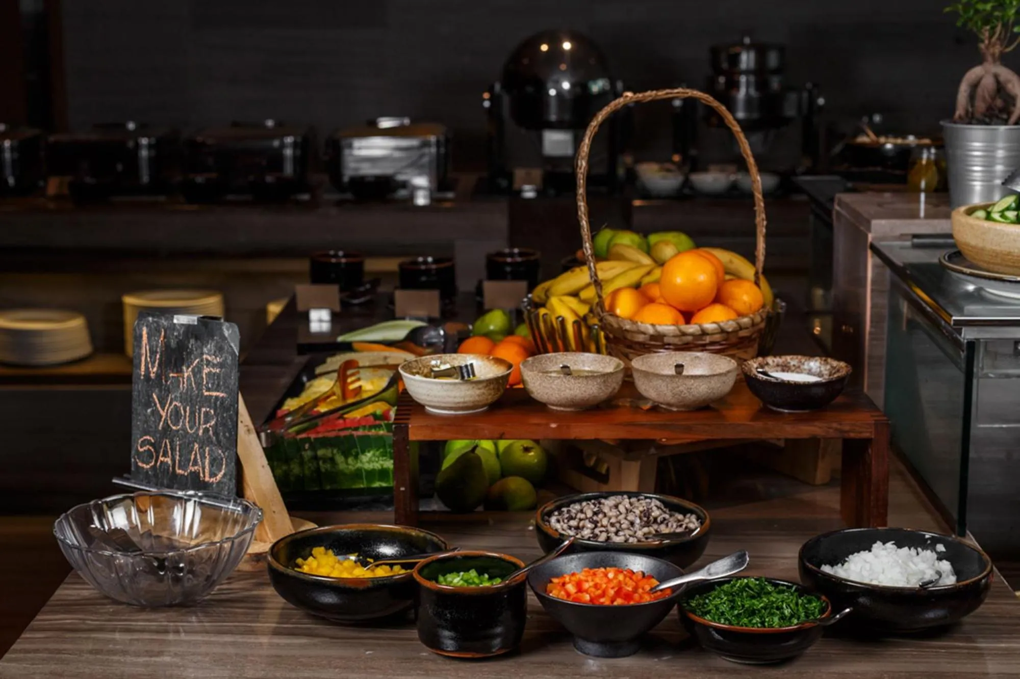 Buffet breakfast in Taj Dubai