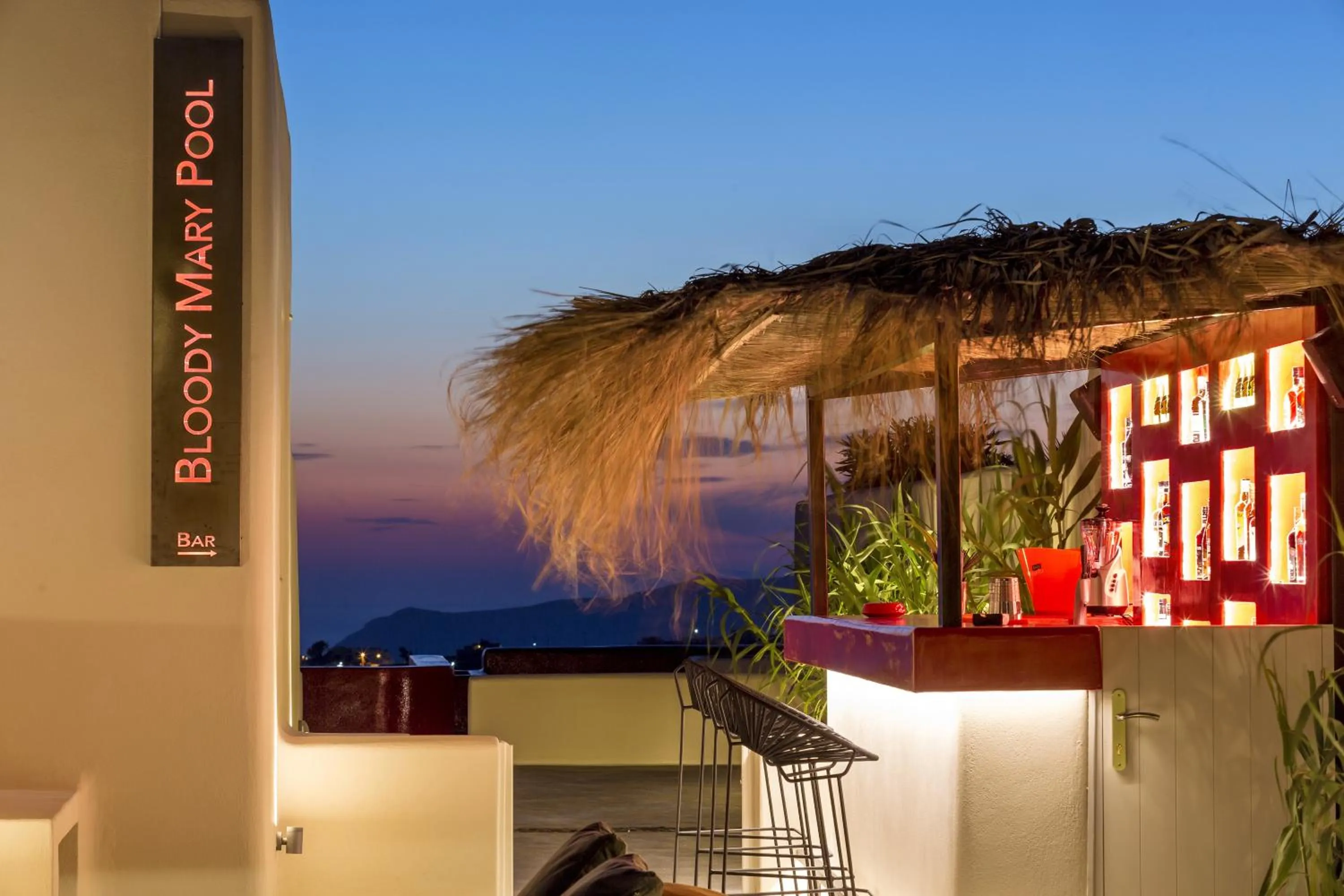 Property building in Art Hotel Santorini