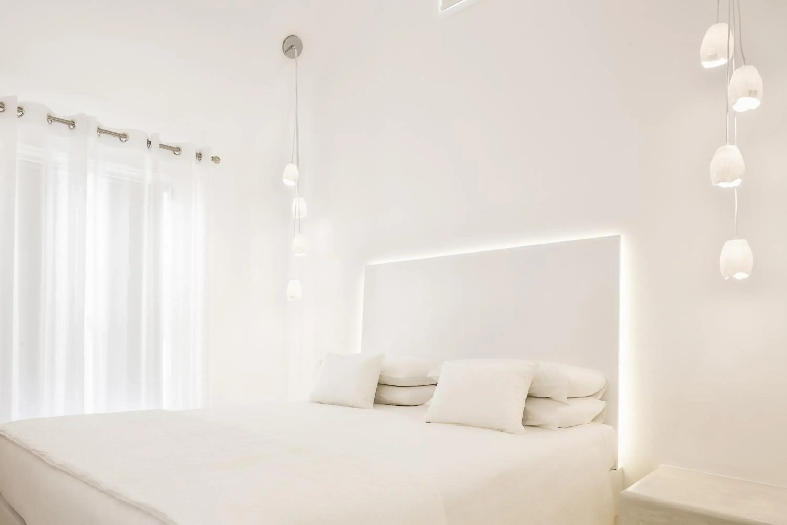 Bedroom, Bed in Art Hotel Santorini Bedroom, Bed in Art Hotel Santorini