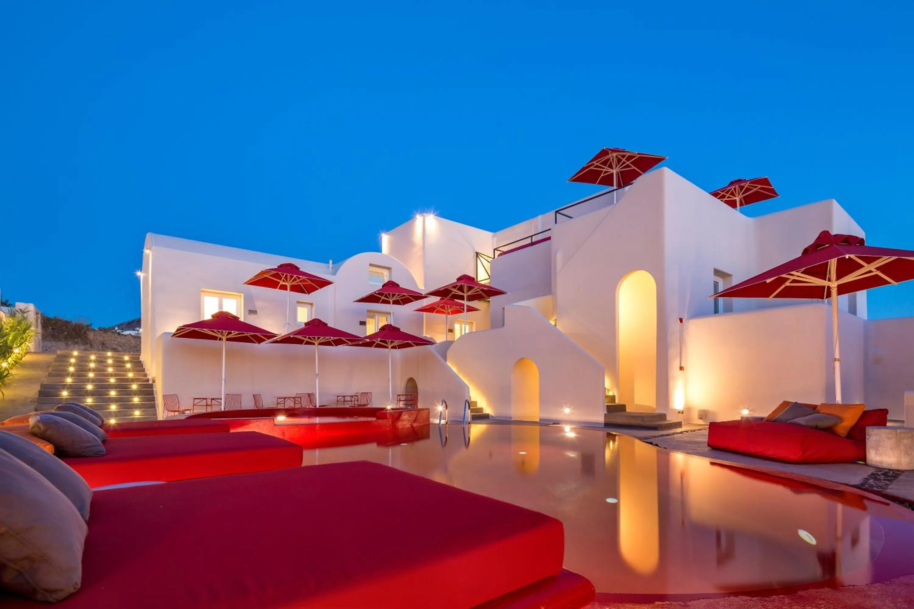 Property building in Art Hotel Santorini