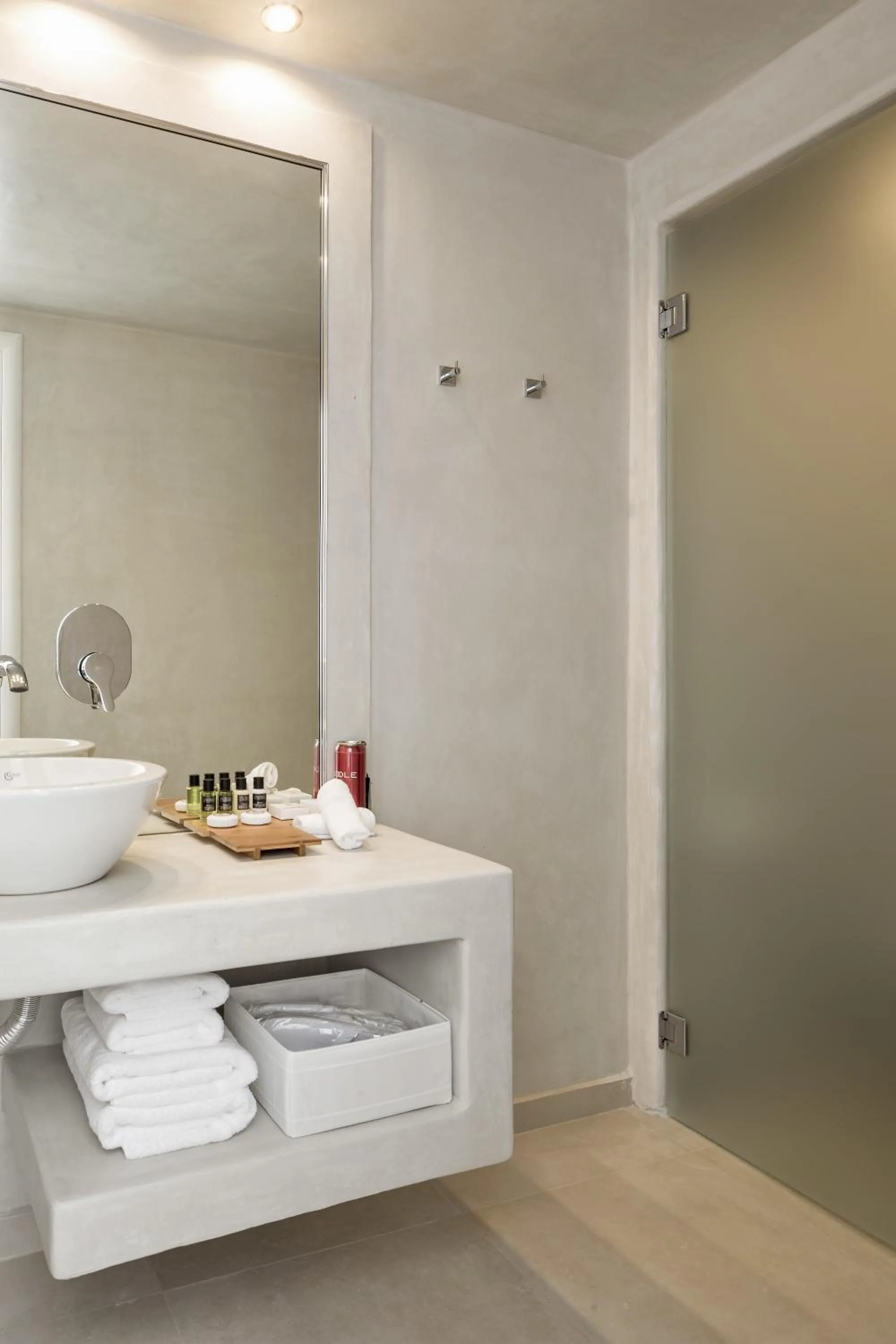 Bathroom in Art Hotel Santorini