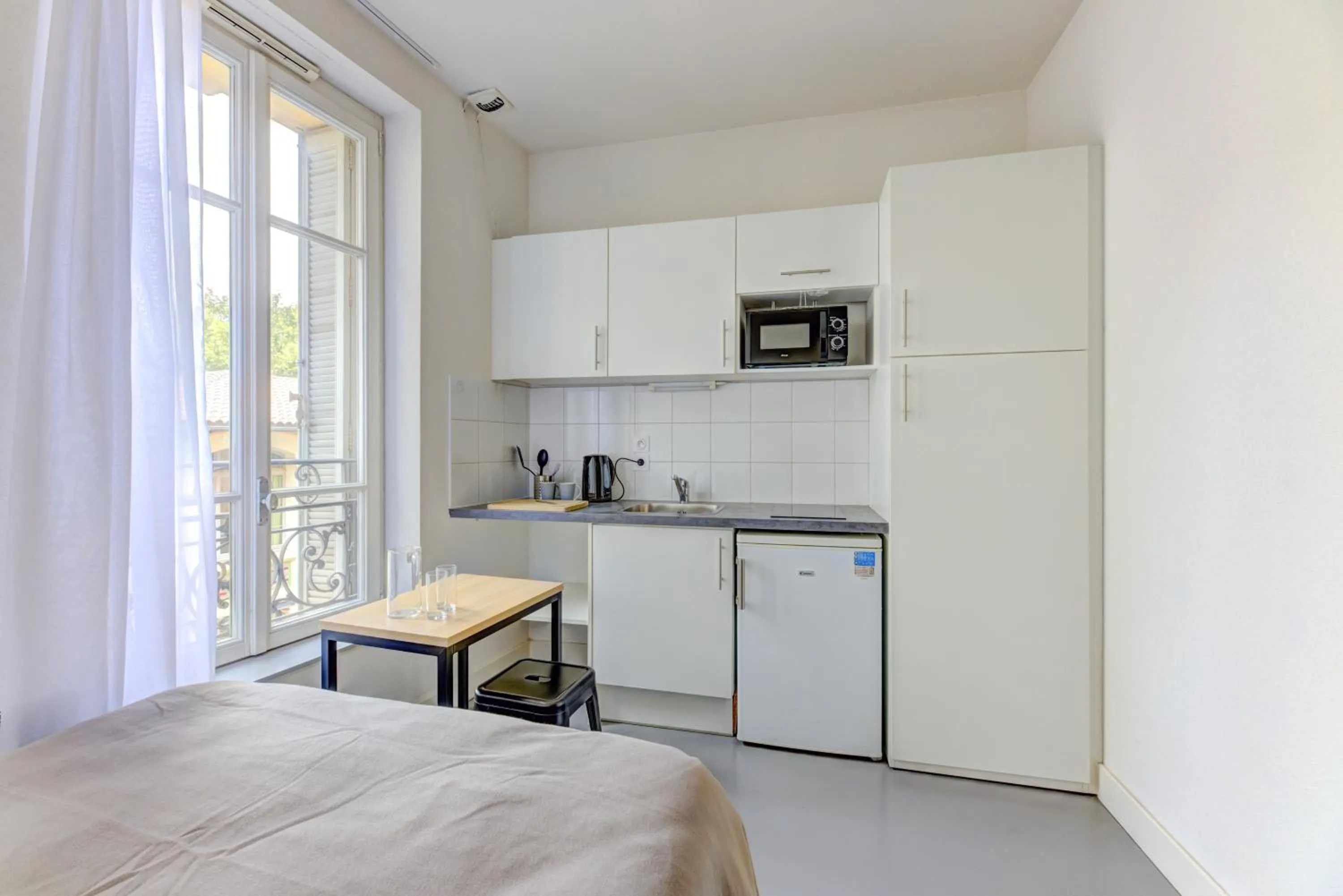 Kitchen or kitchenette in Résidence Kley Marseille République