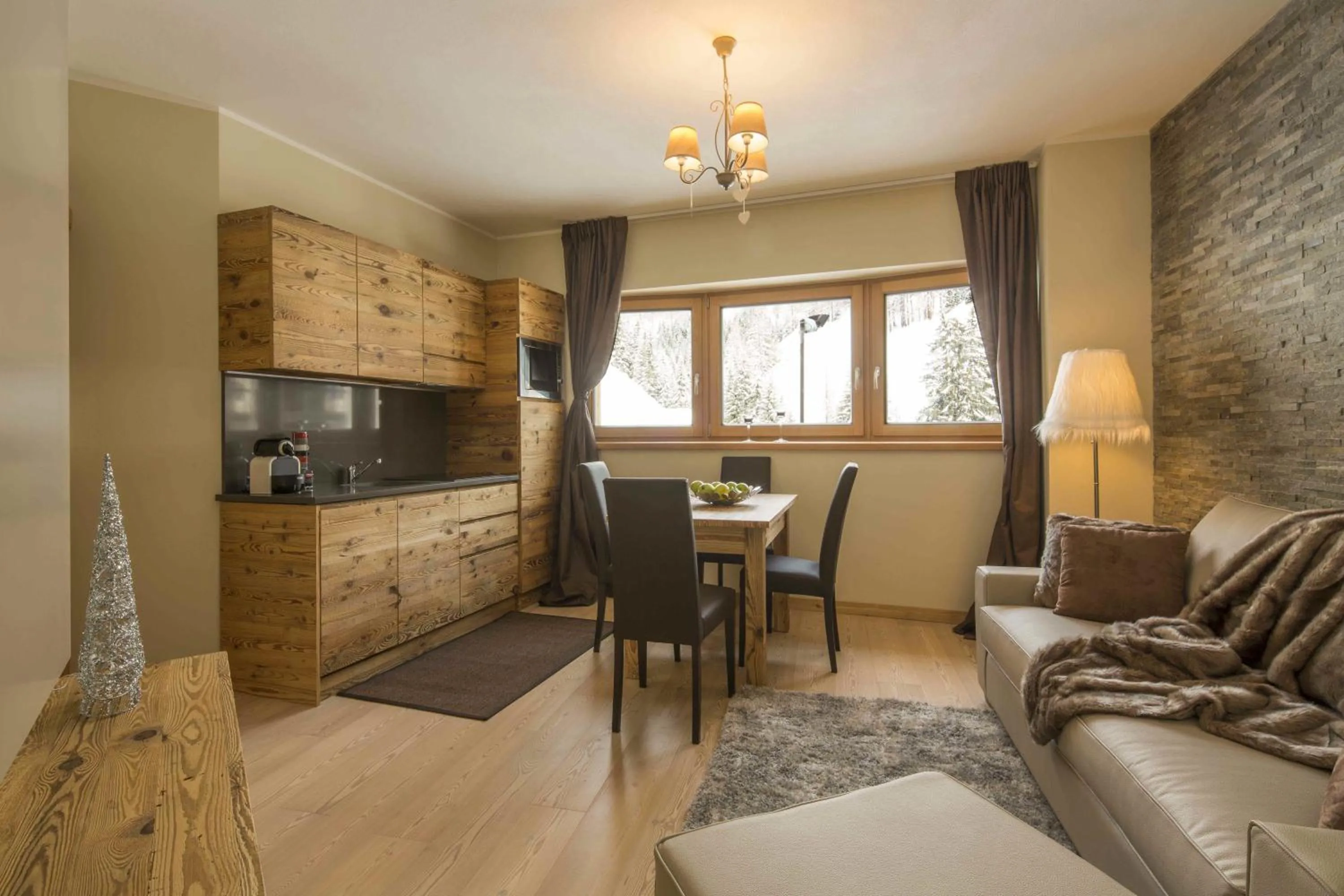 Living room in Residence Aspen