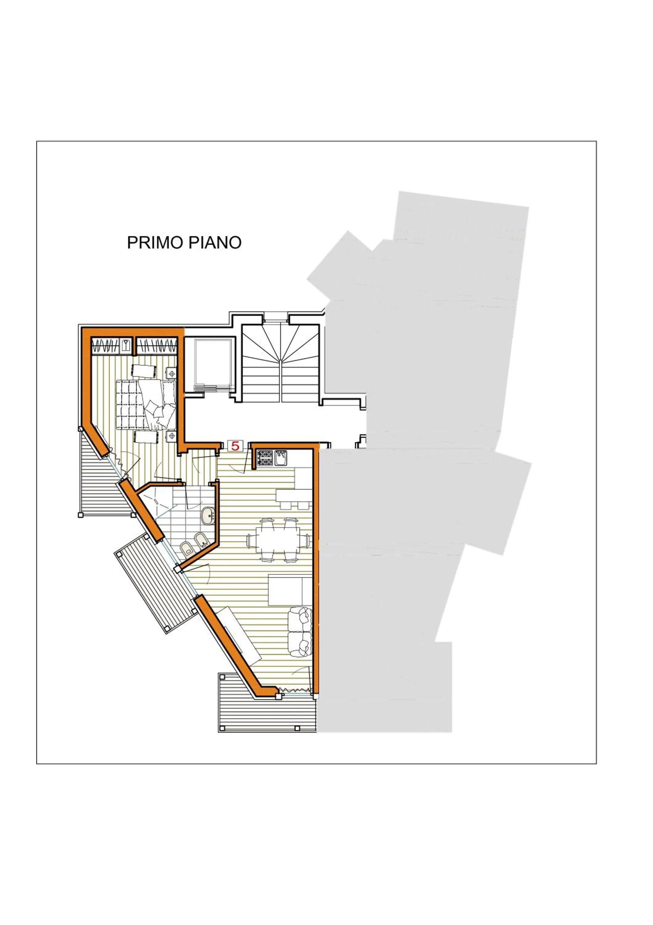 Floor plan in Residence Aspen