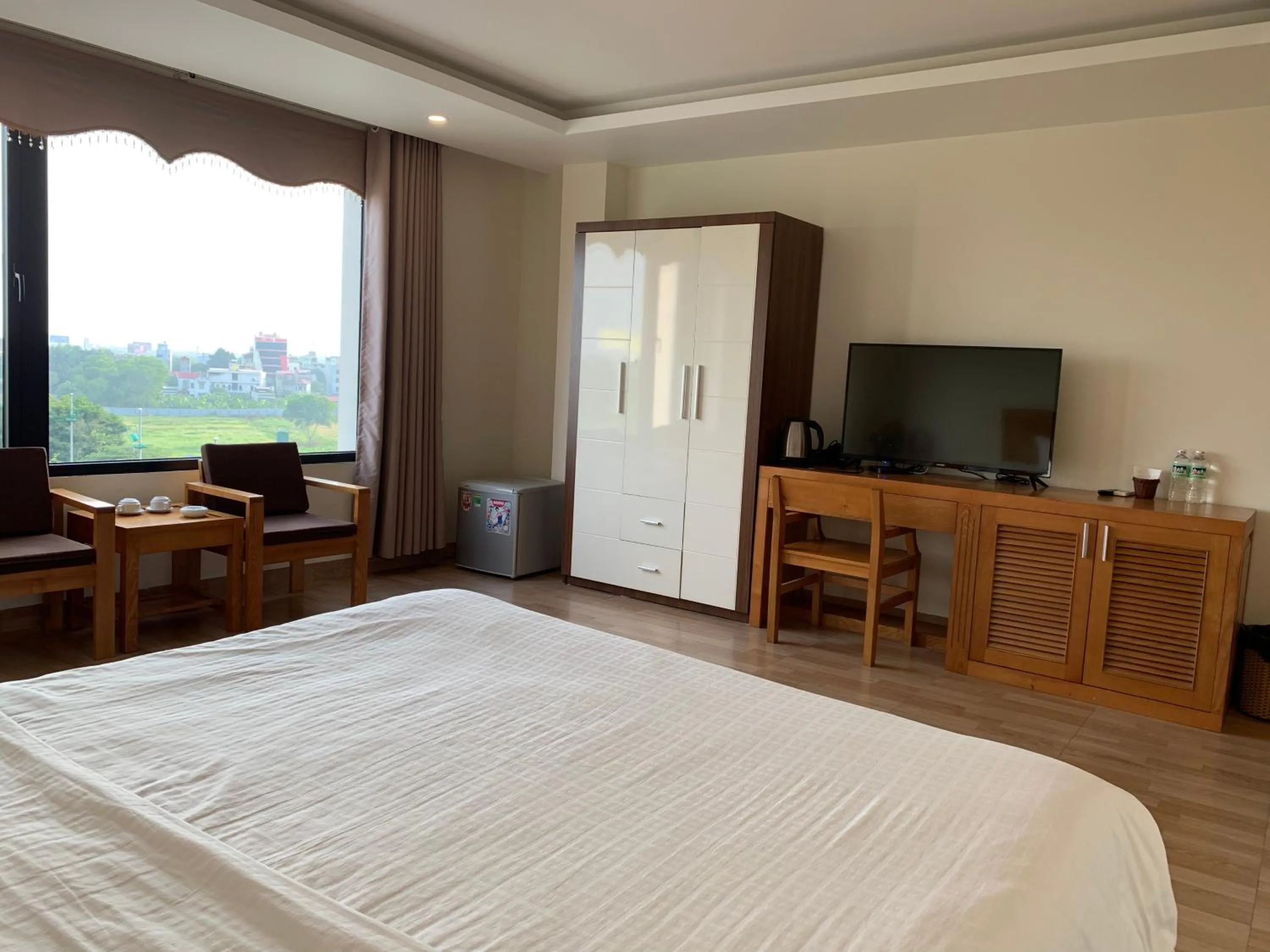 Bed in Dragon Airport Hotel