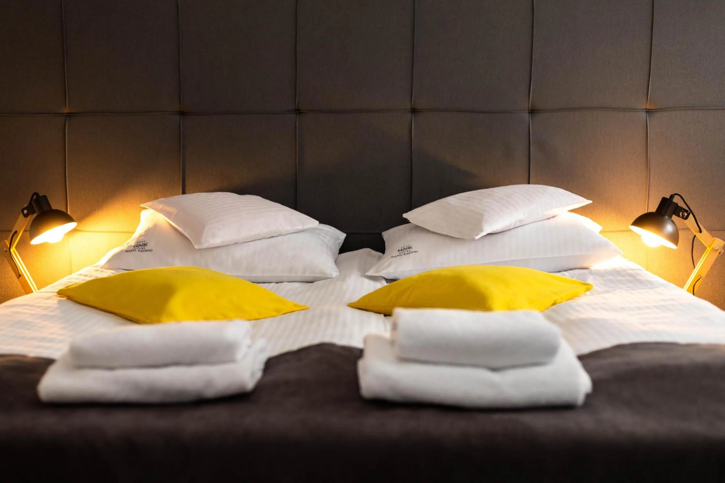 Bed in Hotel Nafta Krosno