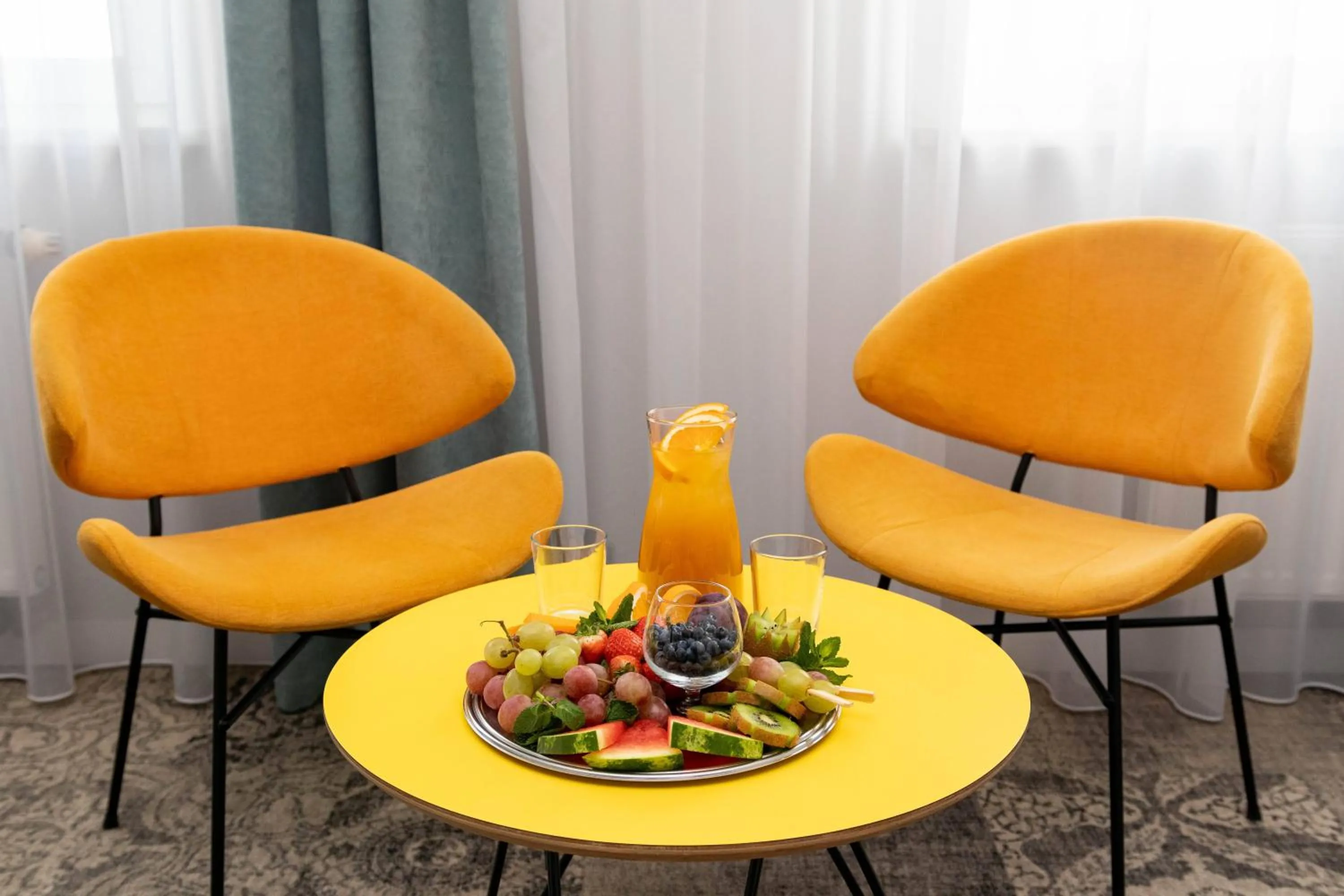 Seating area in Hotel Nafta Krosno