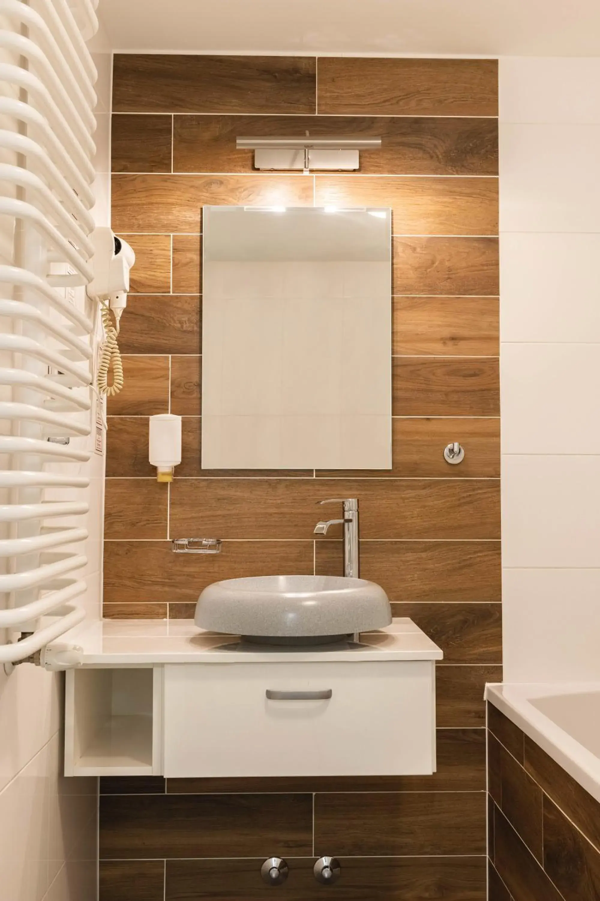 Bathroom in Hotel Nafta Krosno Bathroom in Hotel Nafta Krosno