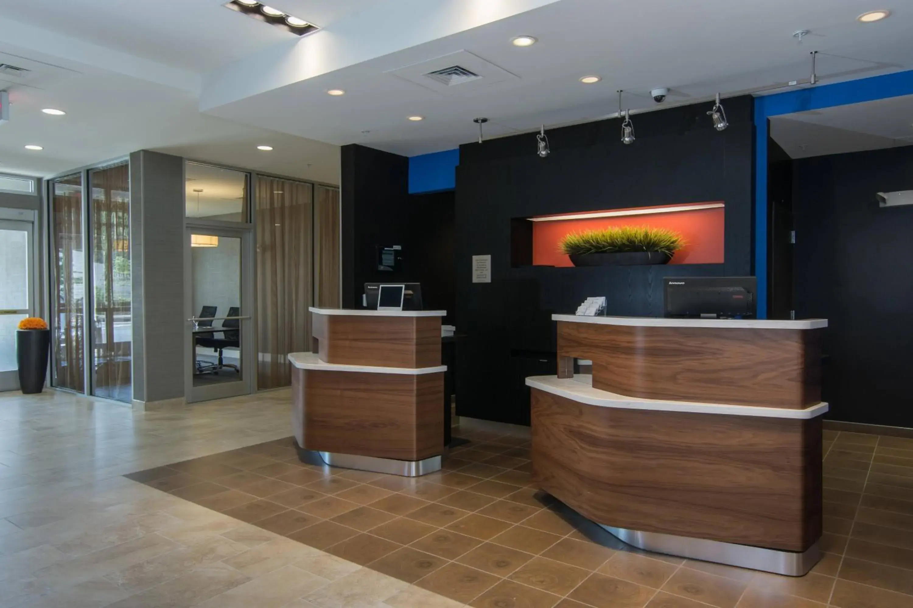 Lobby or reception in Courtyard by Marriott Raleigh-Durham Airport/Brier Creek Lobby or reception in Courtyard by Marriott Raleigh-Durham Airport/Brier Creek