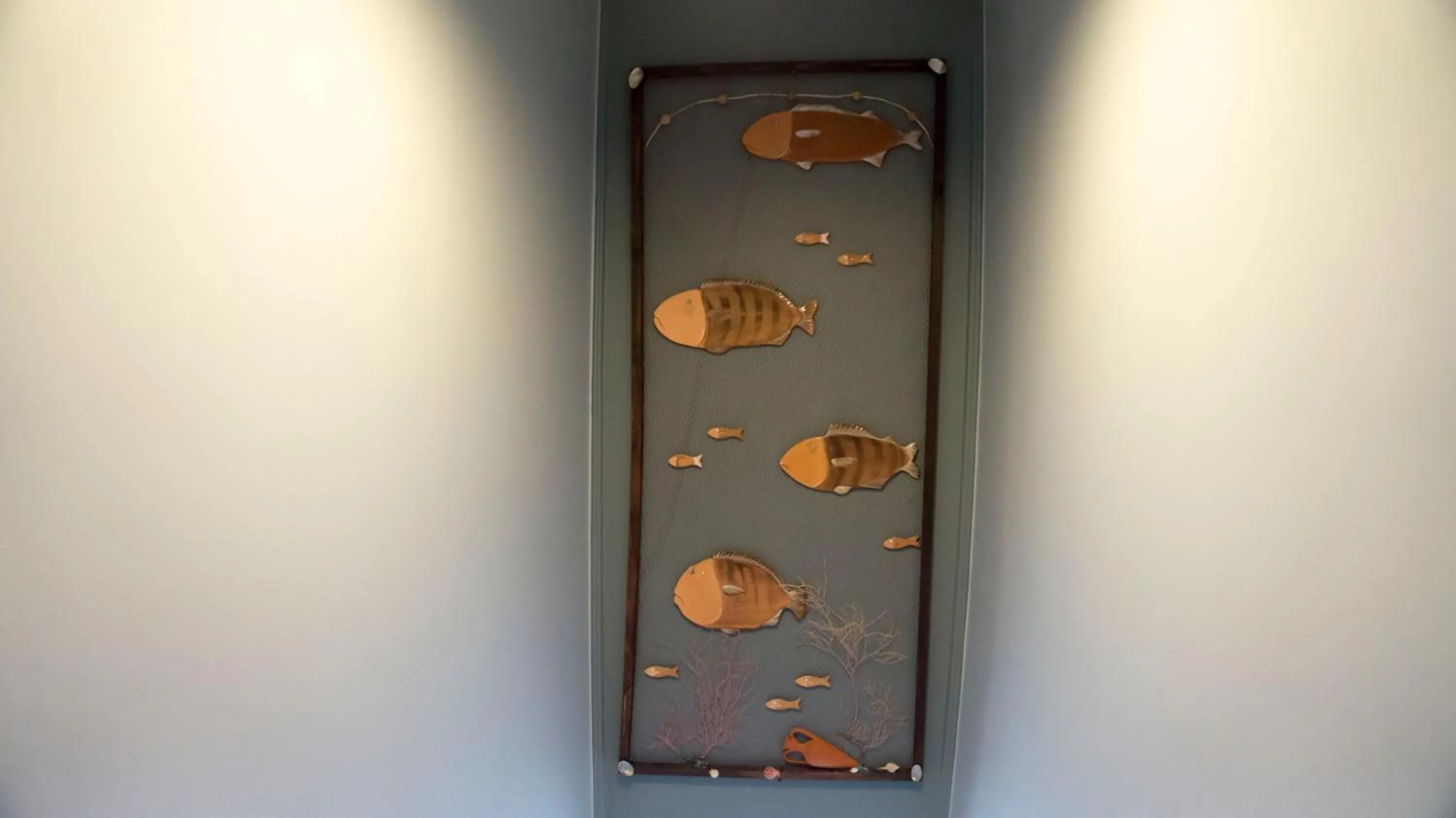Decorative detail in Hotel O Catraio