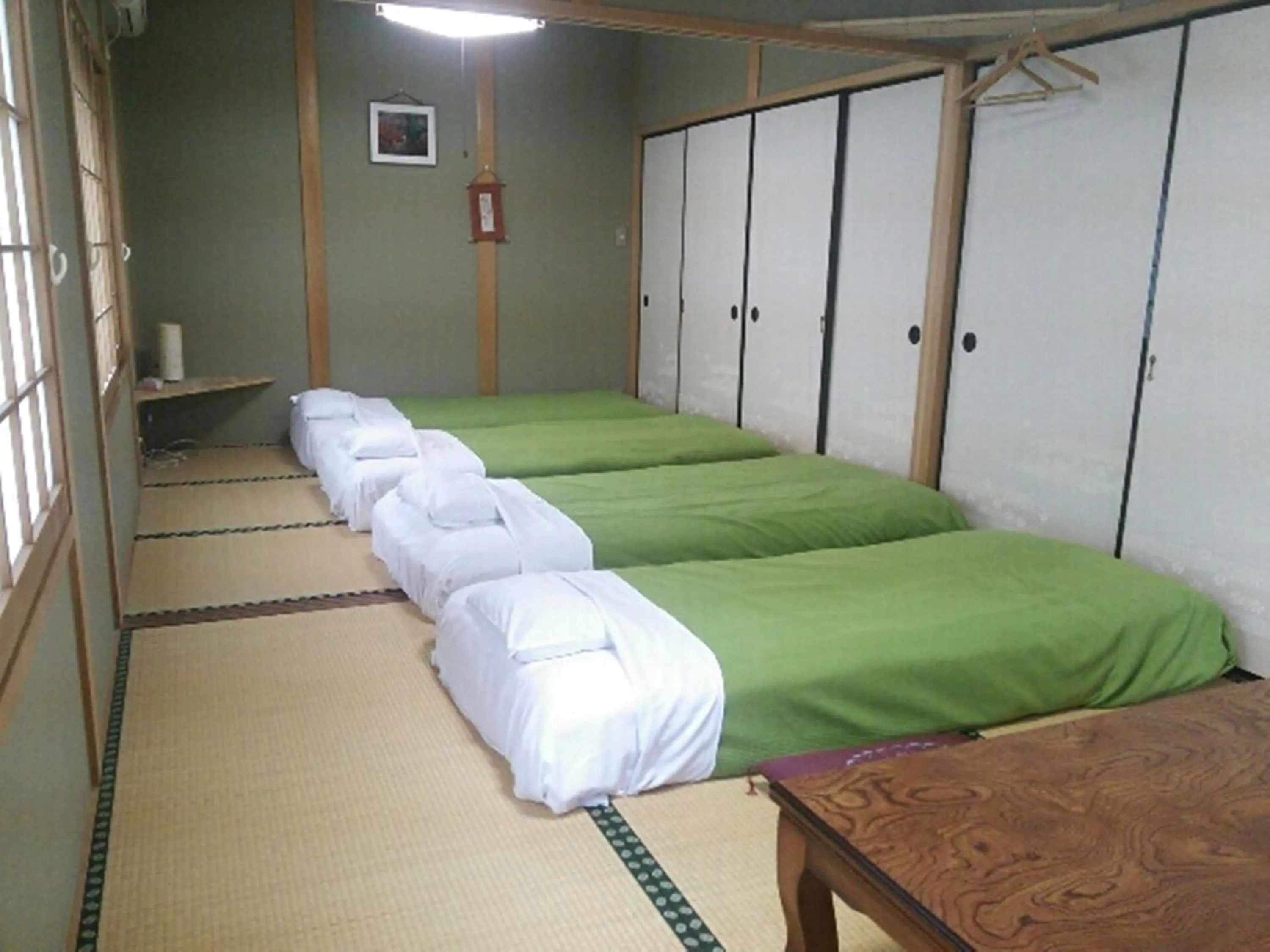 Bed in Miyoshino Sakuraan