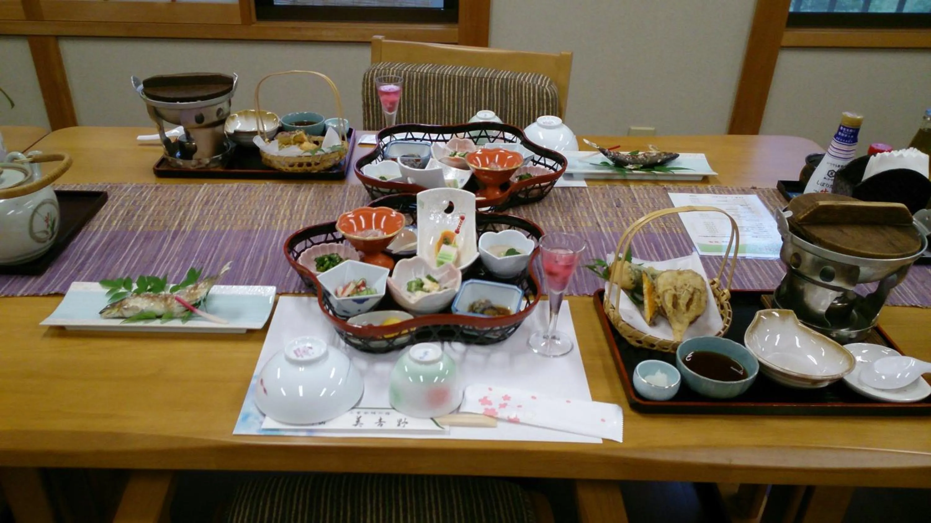 Food in Miyoshino Sakuraan