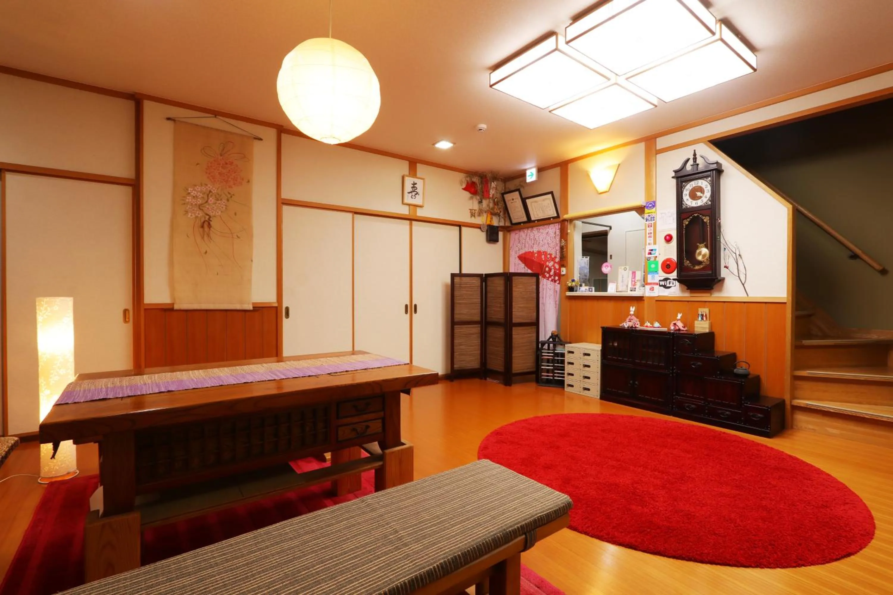 Lobby or reception in Miyoshino Sakuraan